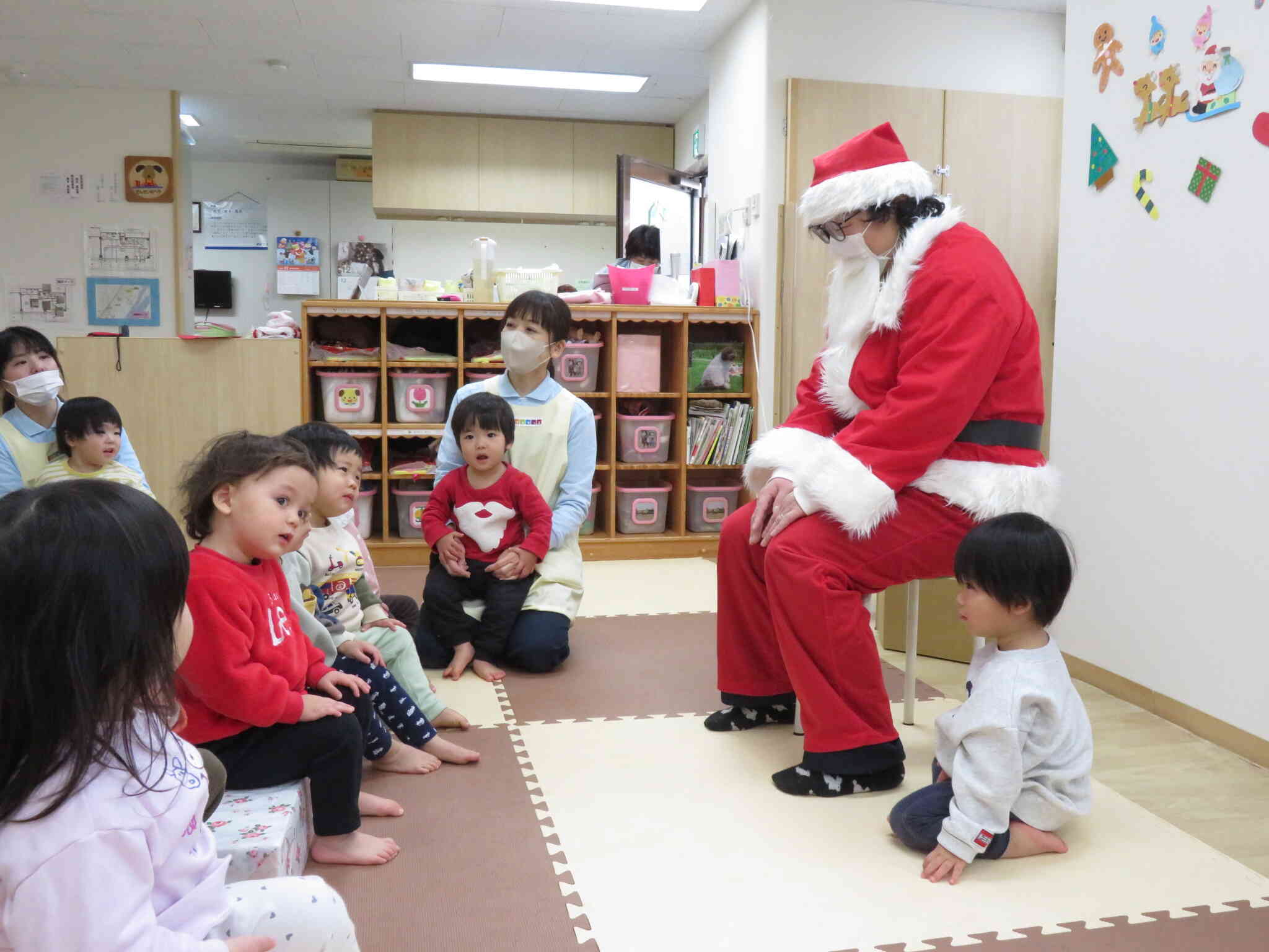 サンタさんとお話