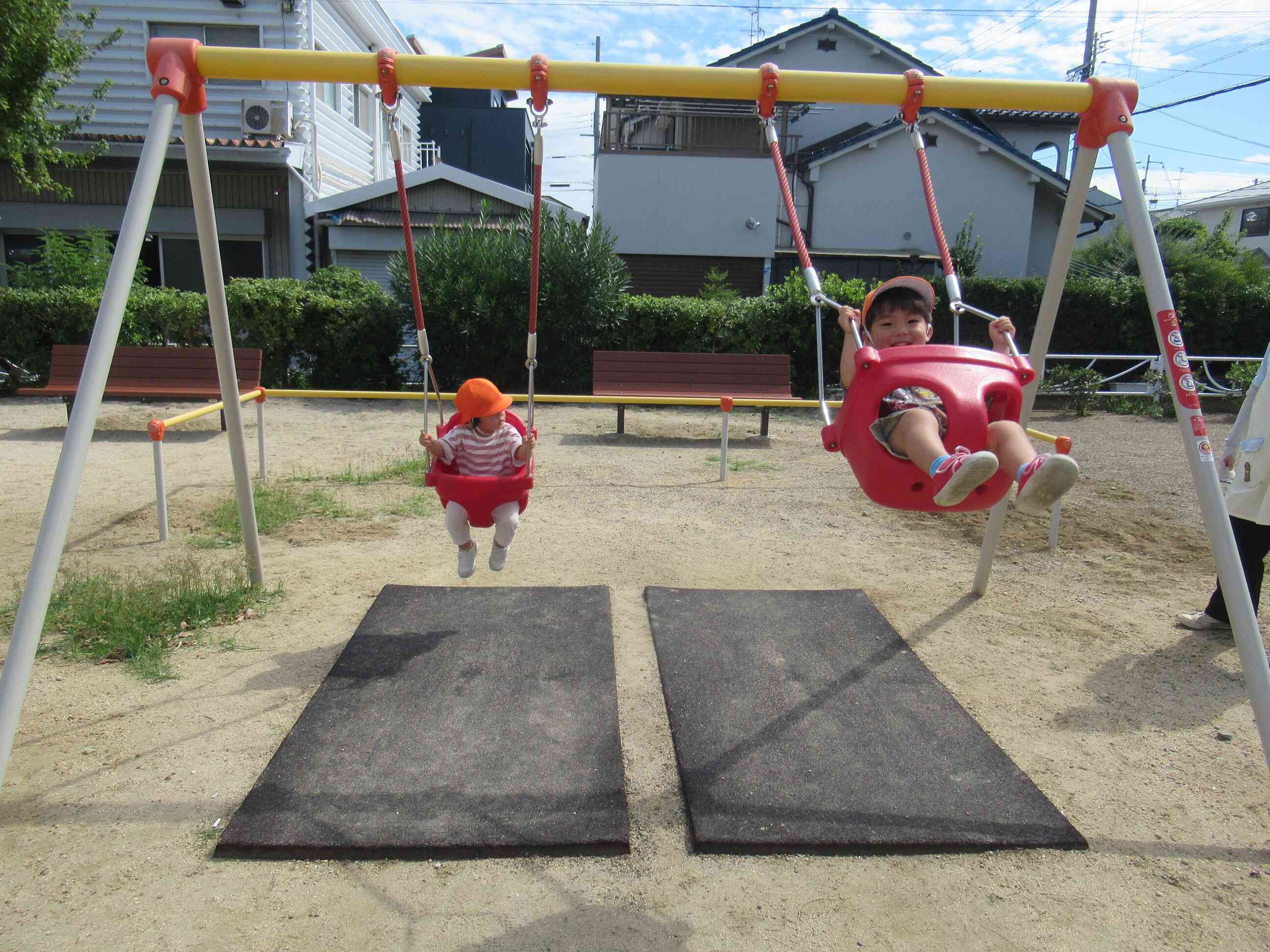 第一公園に行ったよ！