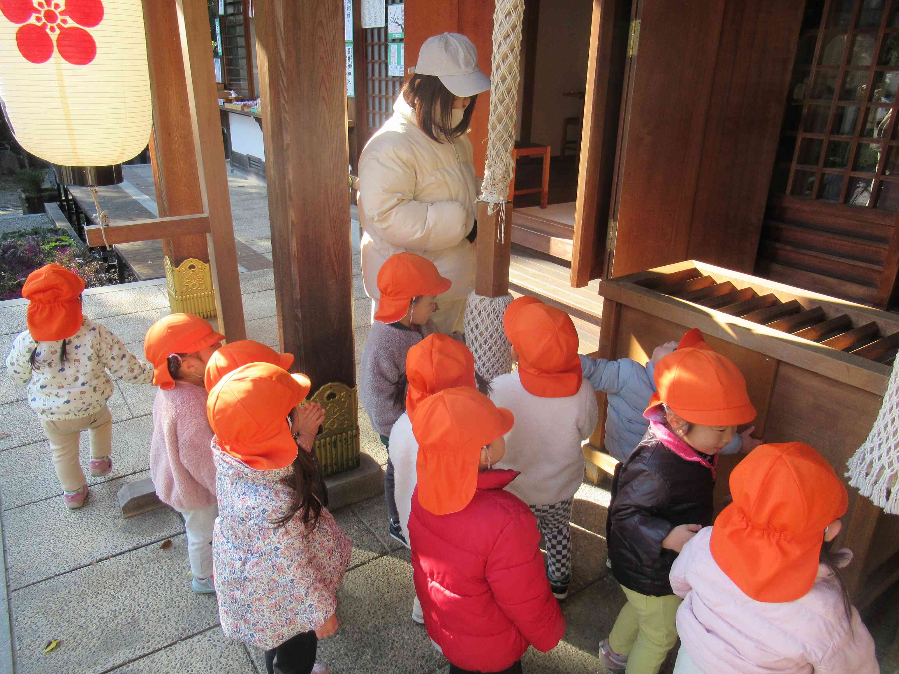 萩原神社にお参り