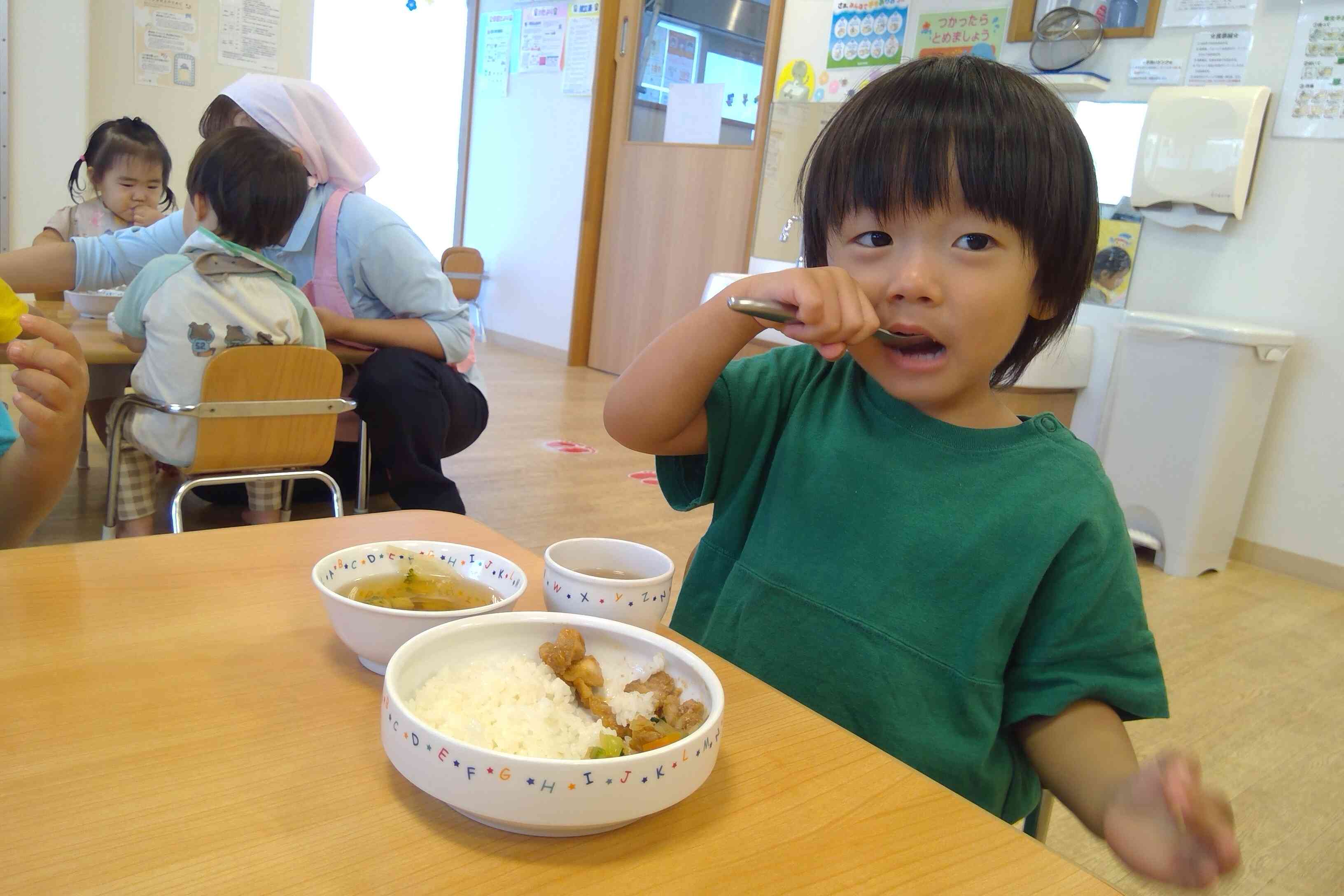 こばさず食べるよ