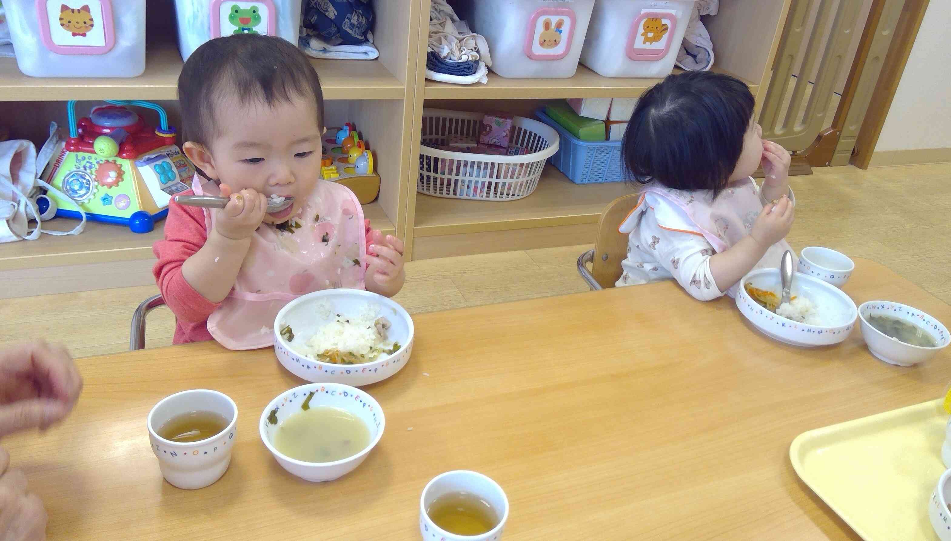 給食の様子