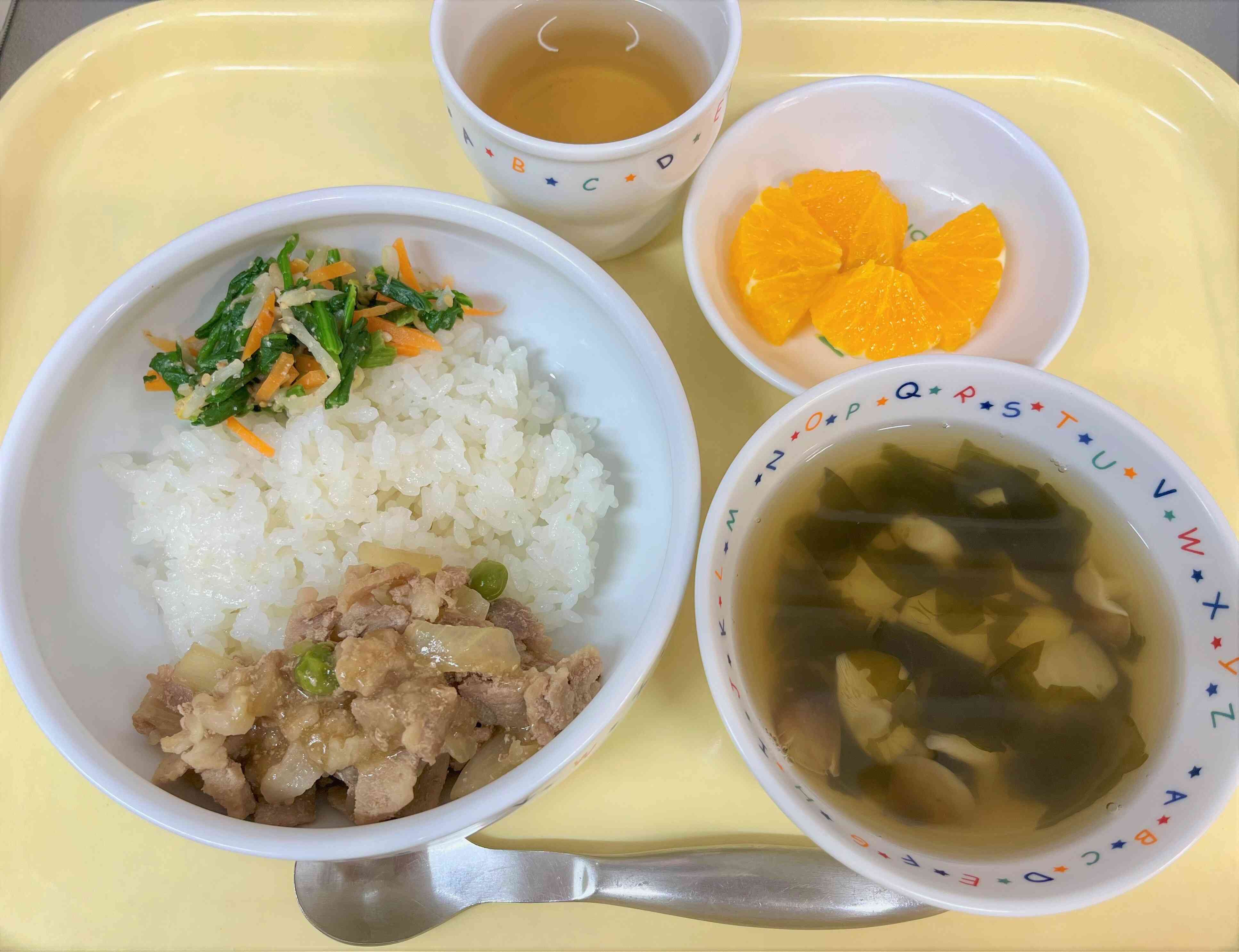 12月9日の給食