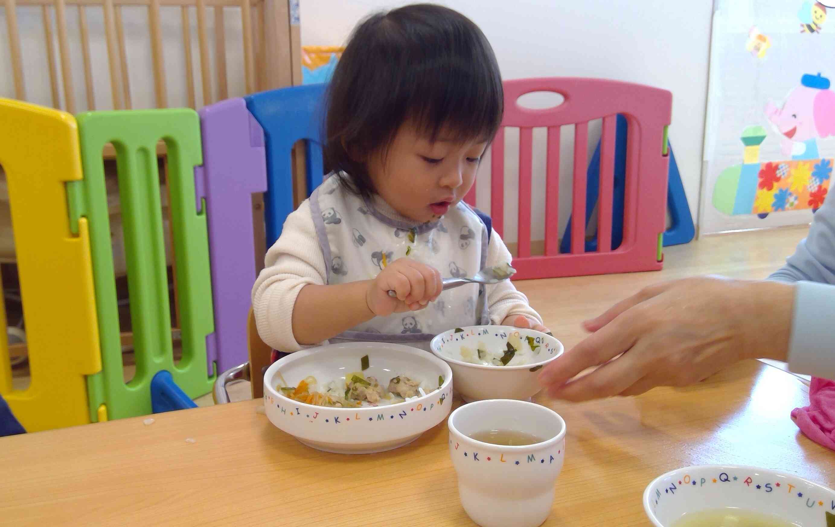 一人でたくさん食べれるよ