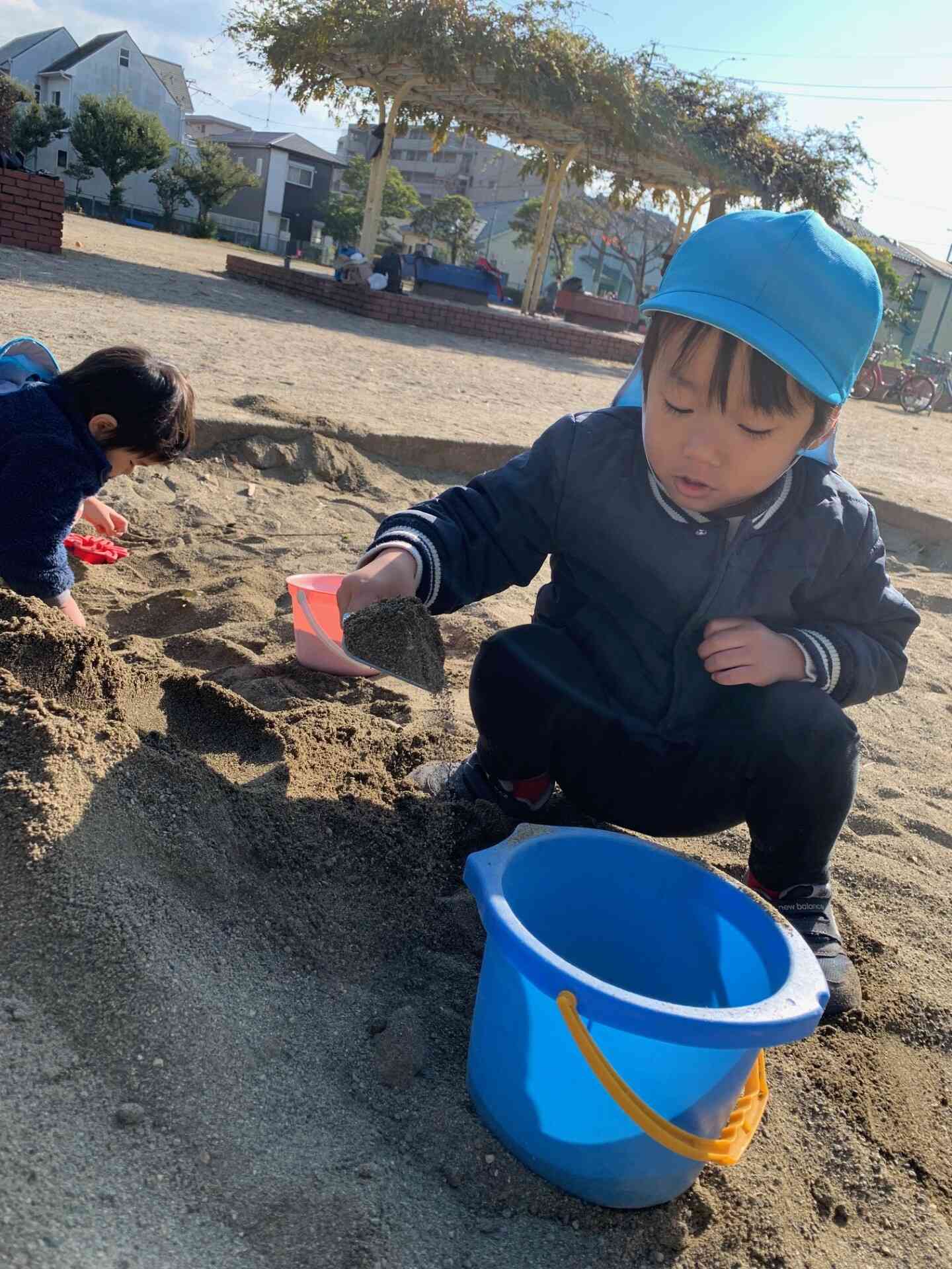 戸外遊び(2歳児)