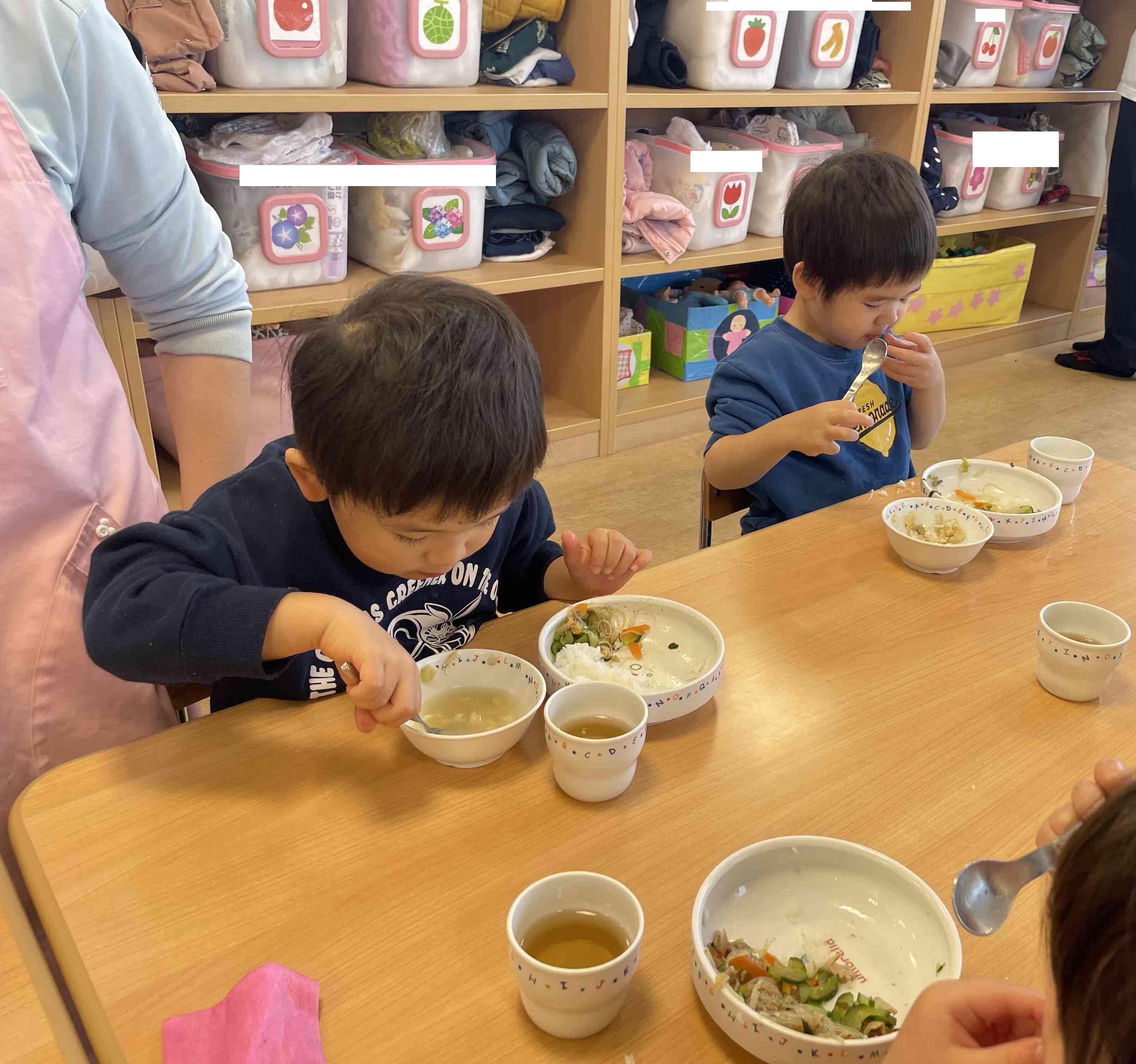 給食の様子