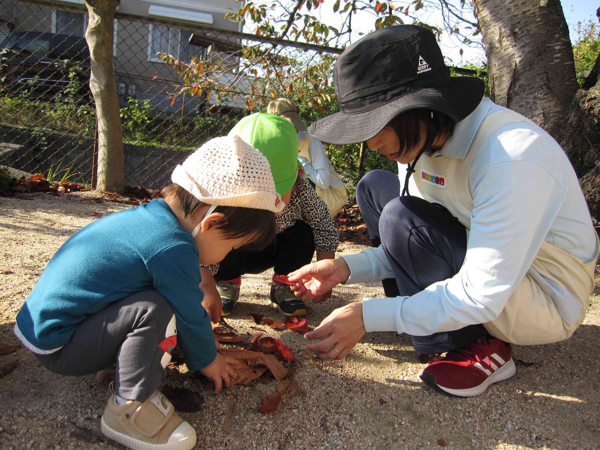 元気いっぱい公園で遊んだよ！