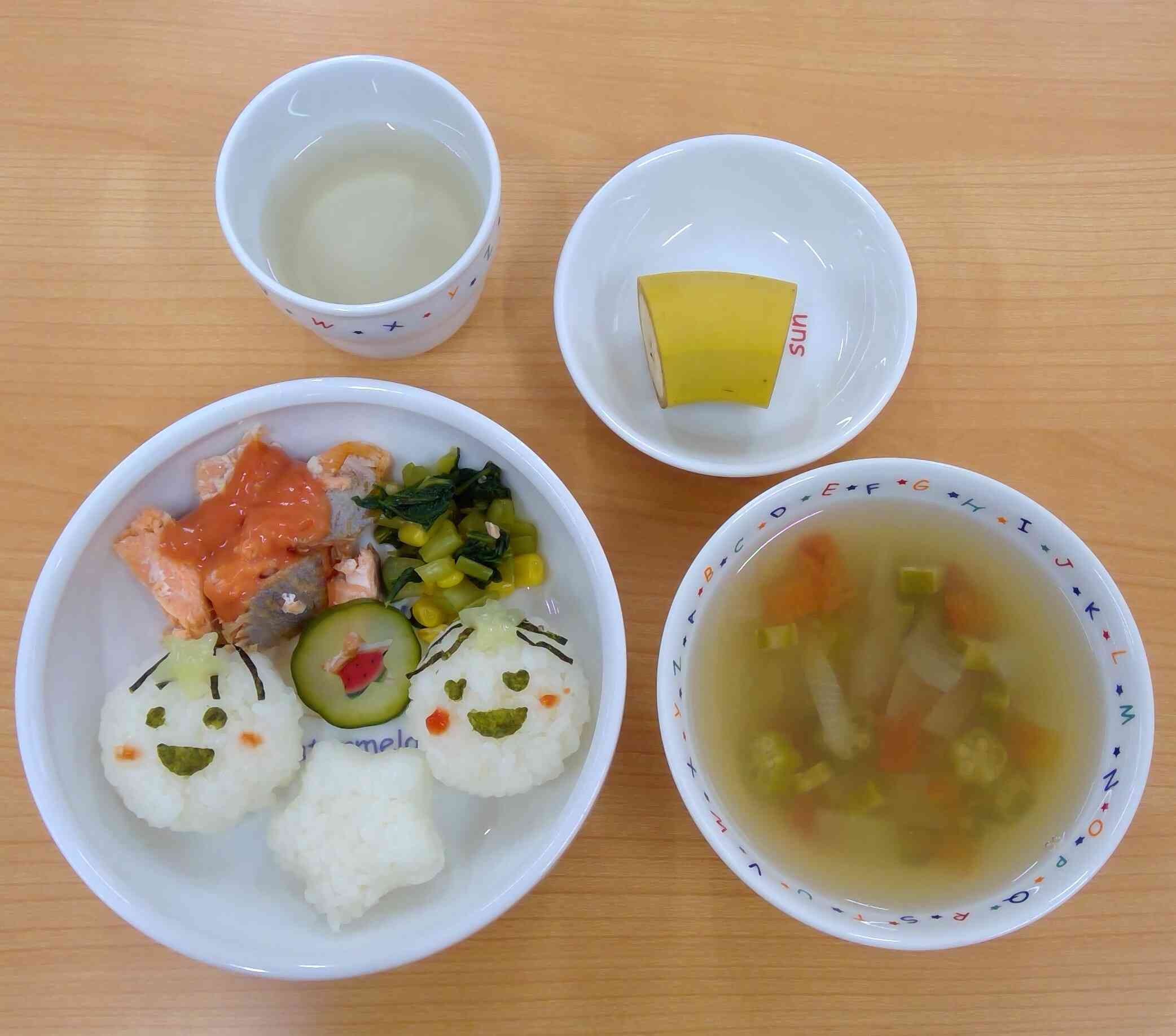 七夕の給食メニュー