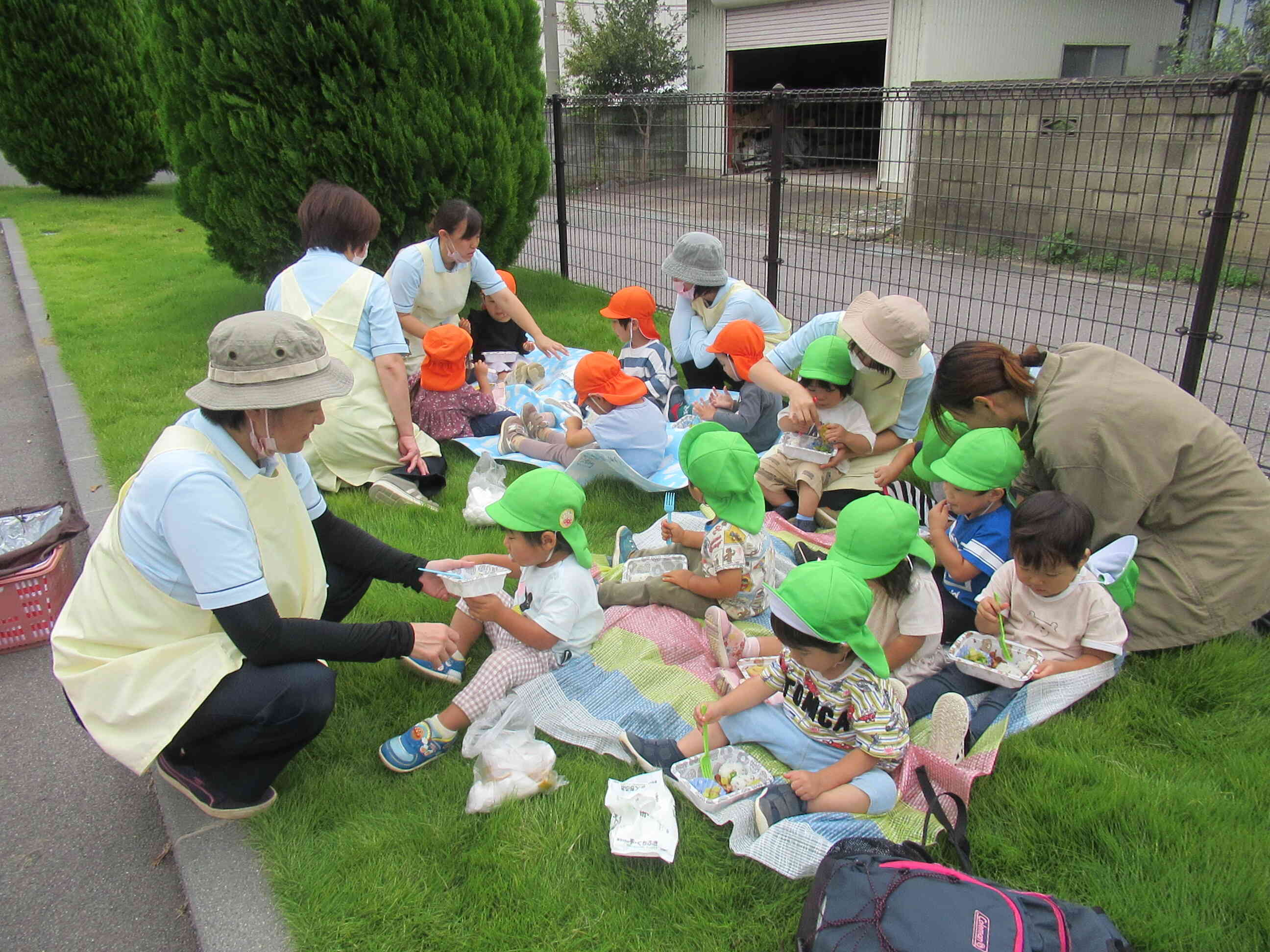 待ちに待った給食の時間！