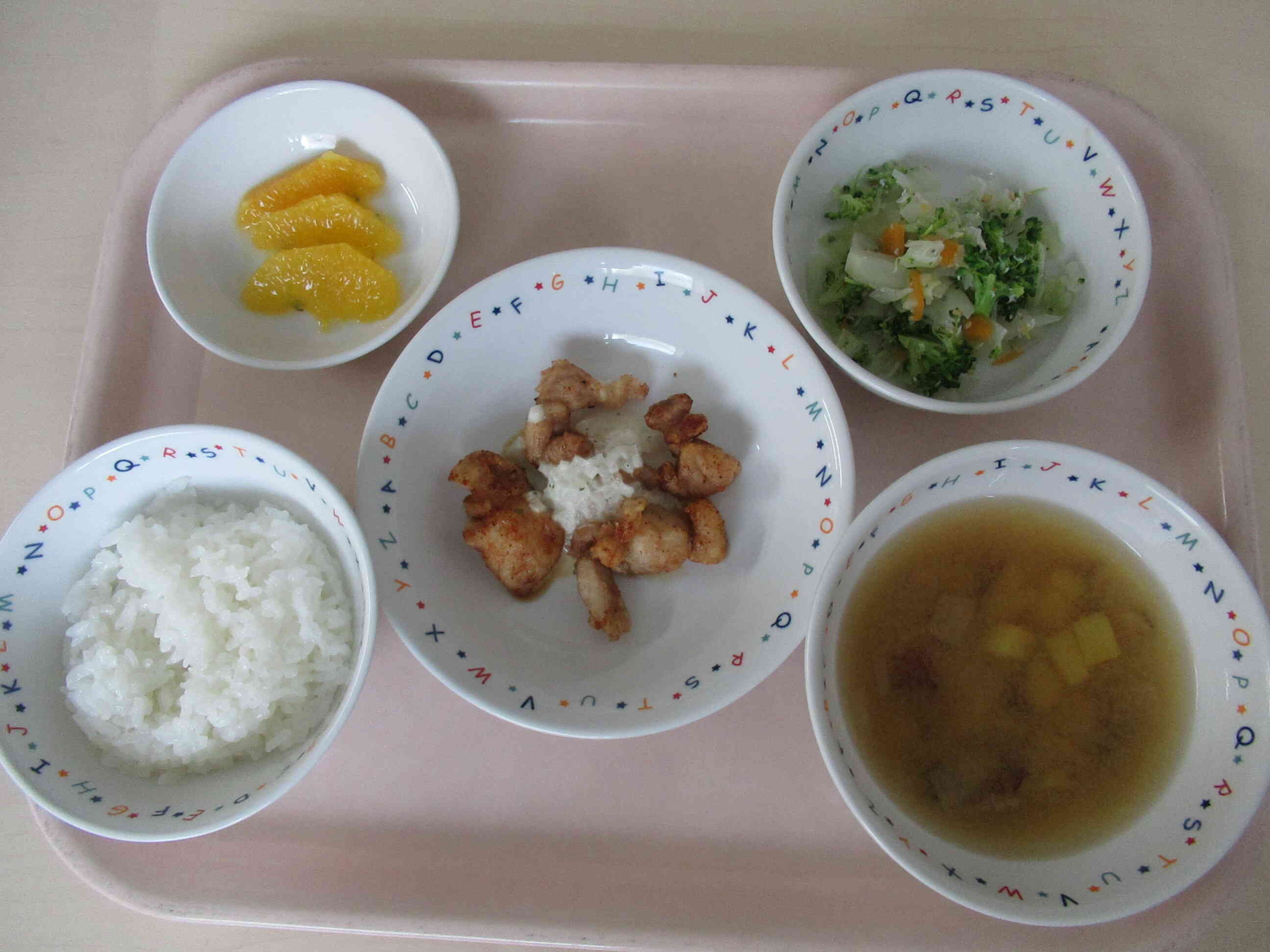 10/7の給食