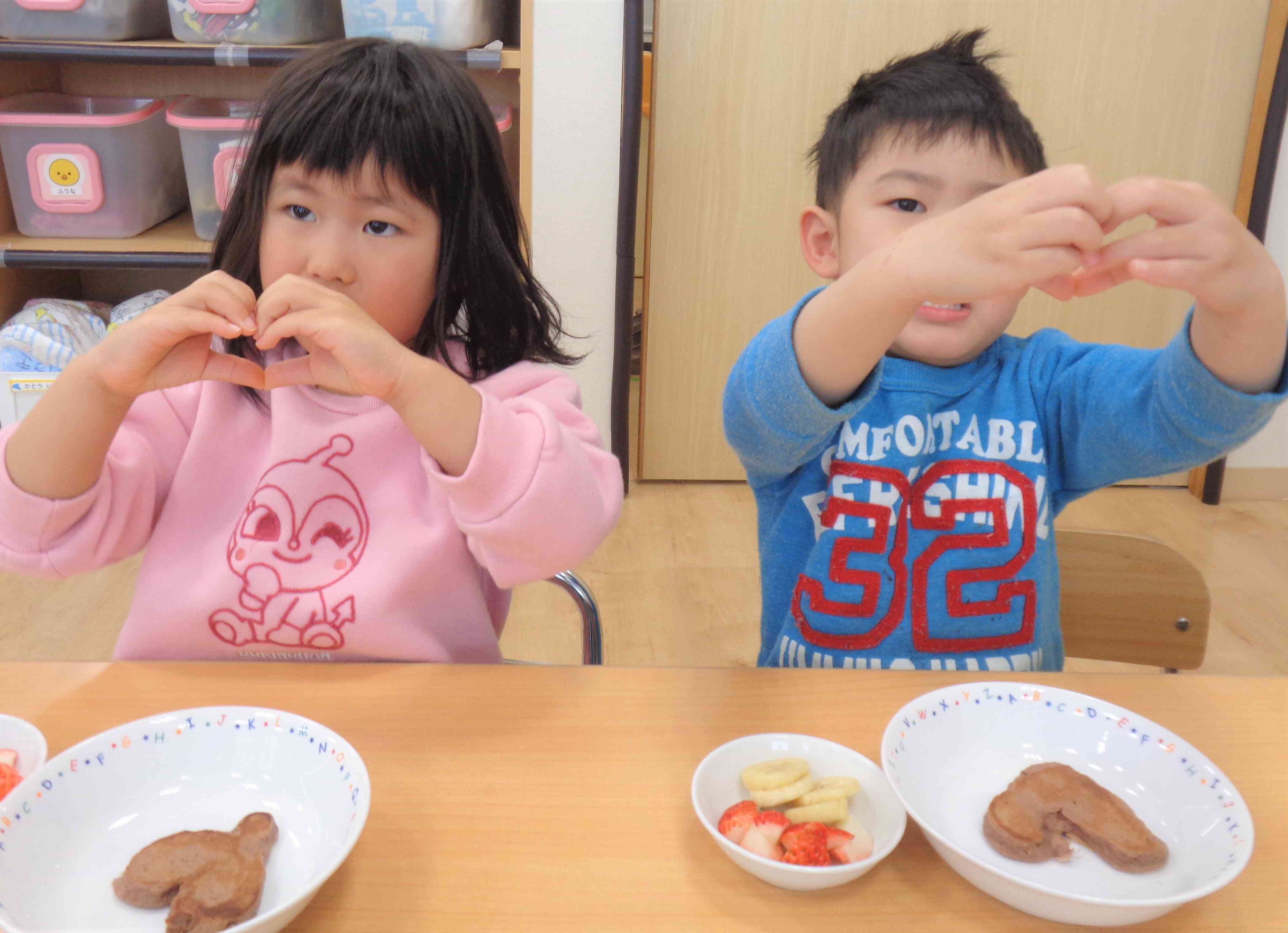 バレンタインクッキングをしたよ♪