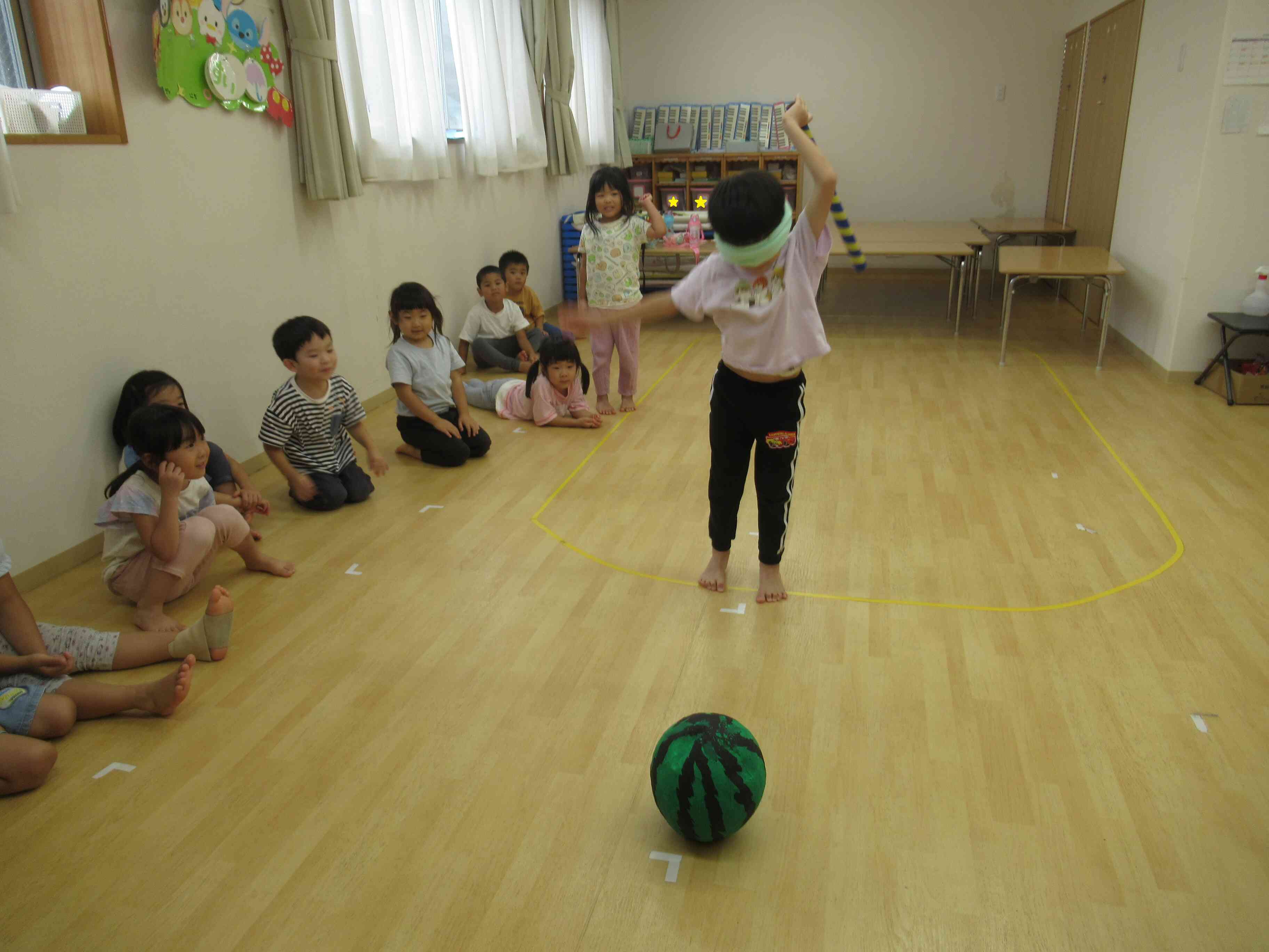 ぱんだ組(4歳児)～室内遊び～