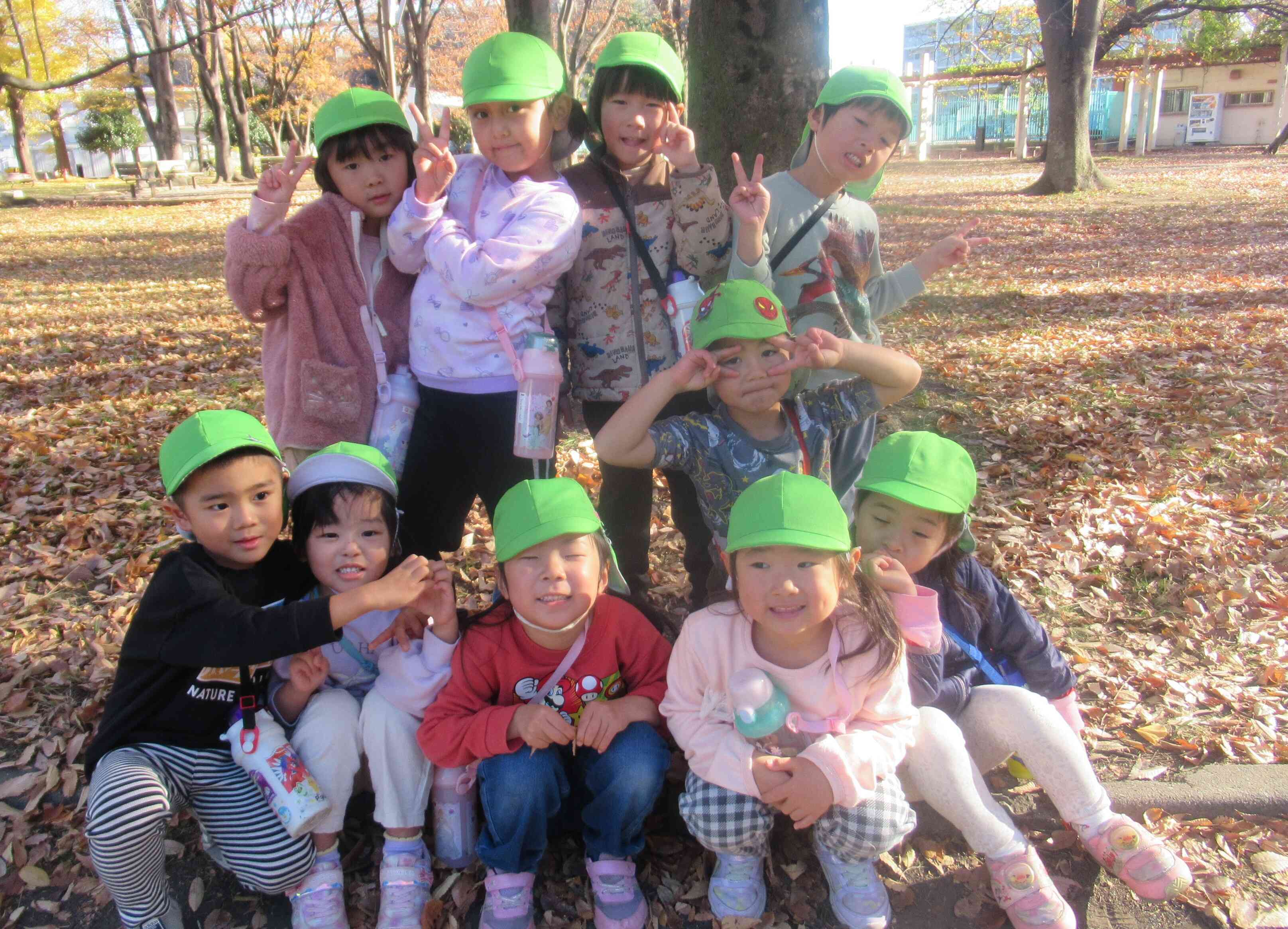 4歳児ぱんだ組～公園での様子～