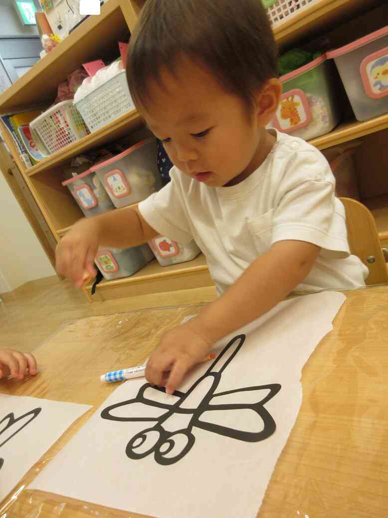 さぁ、１歳児のお友だちの順番です