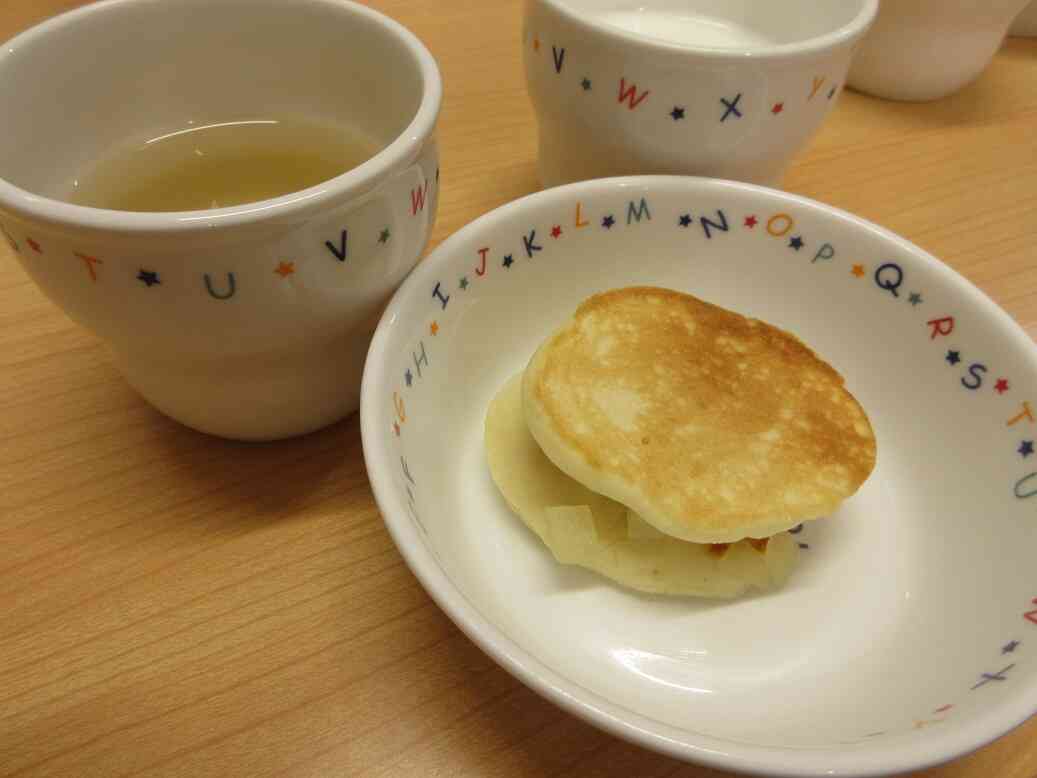 和食の日～お茶のあとはりんごどら焼き～