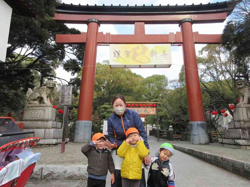 初詣～平塚八幡宮へ～