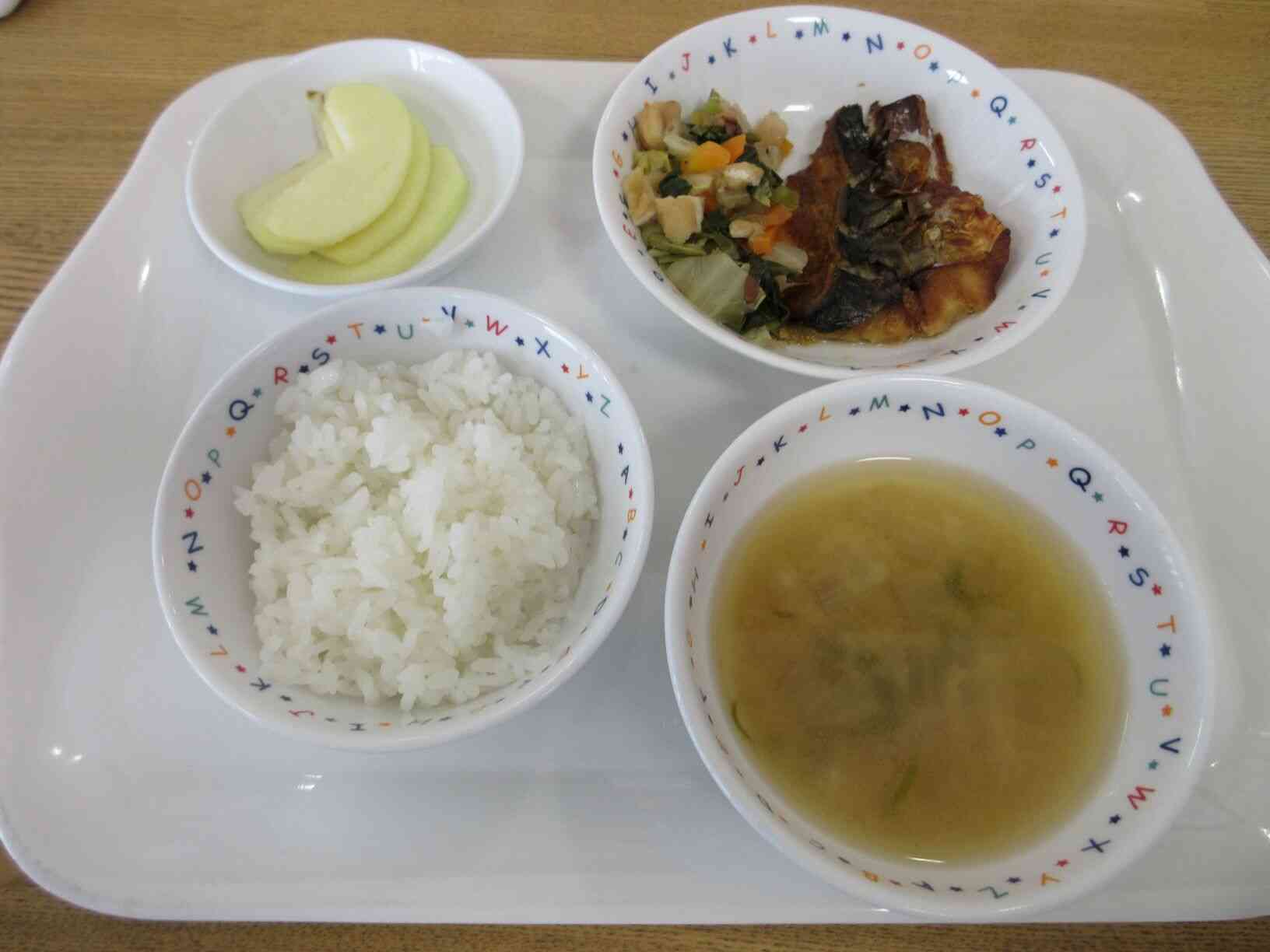 １月２３日の給食