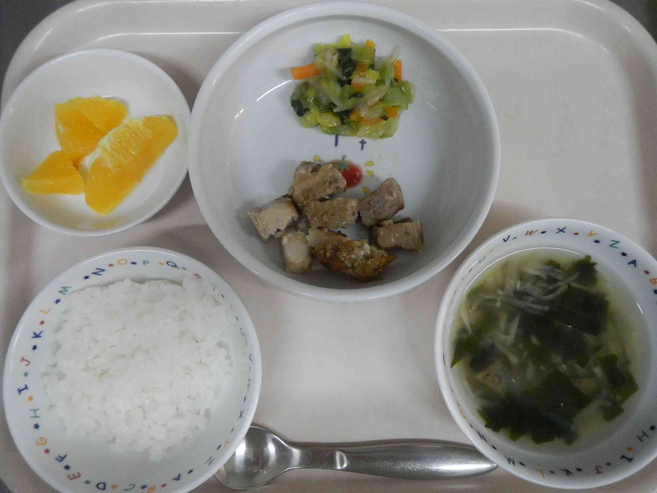 2/12の給食