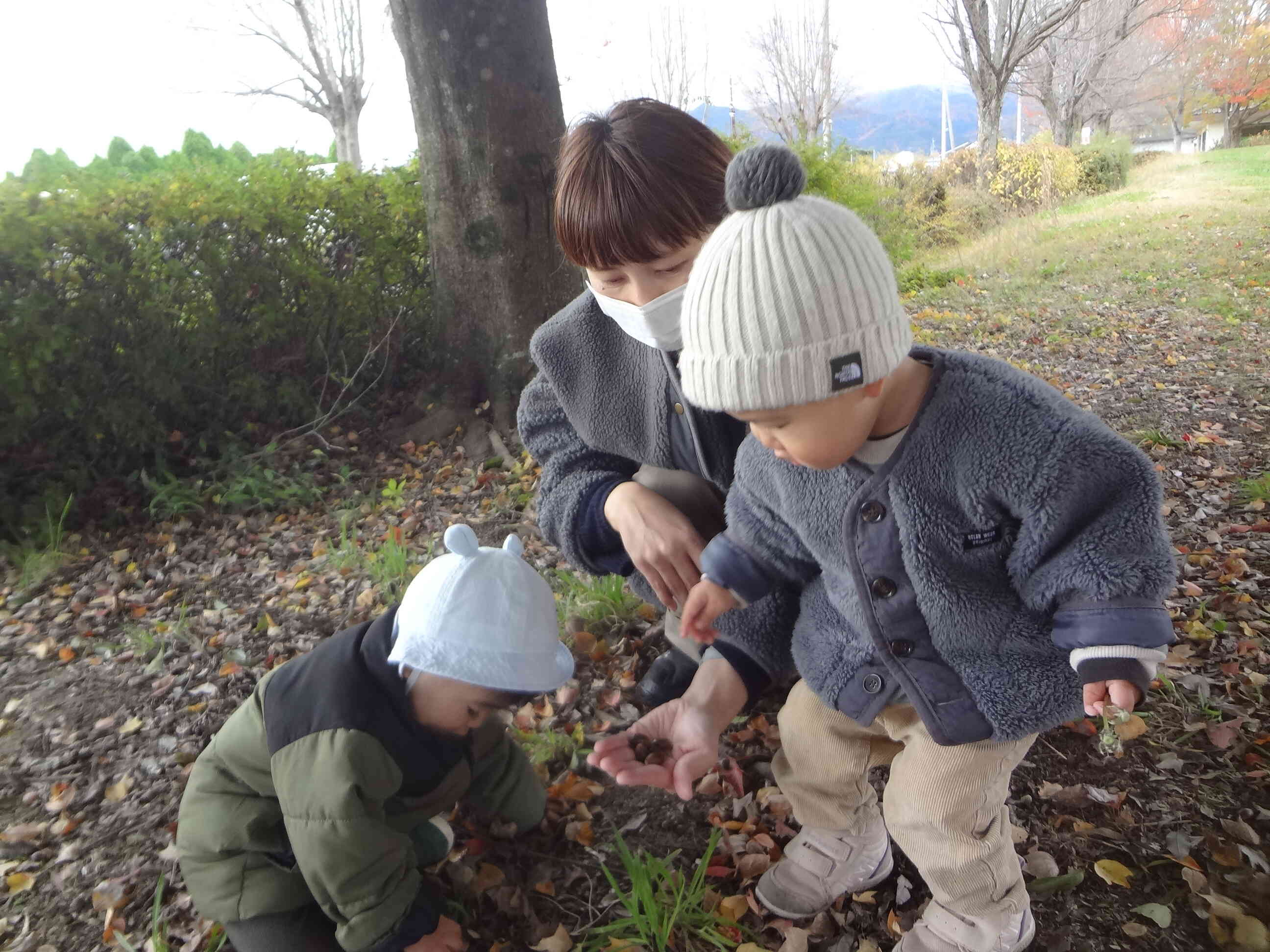 お散歩に行ったよ！