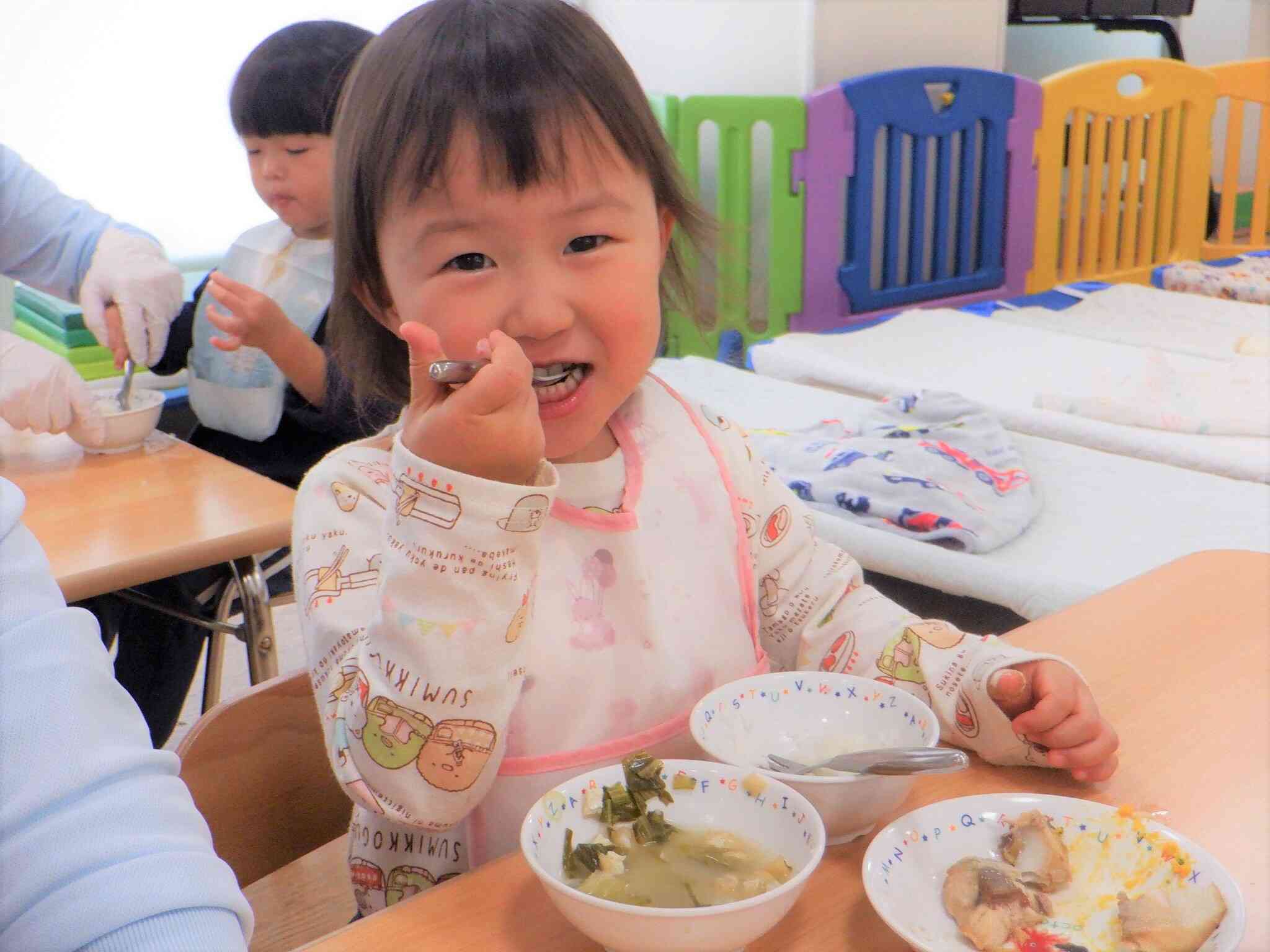 給食の時間！