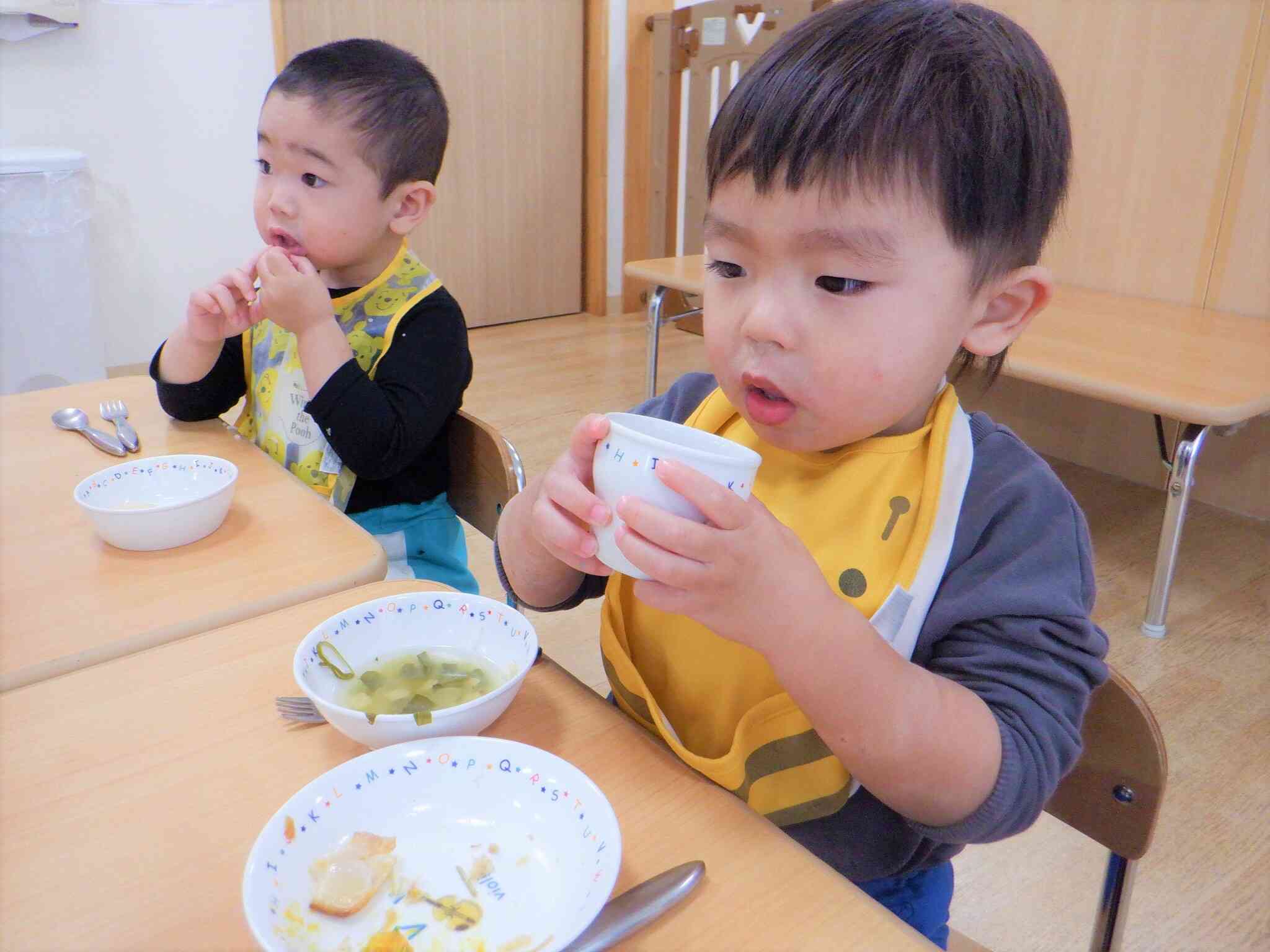 お茶でホッと一息♪