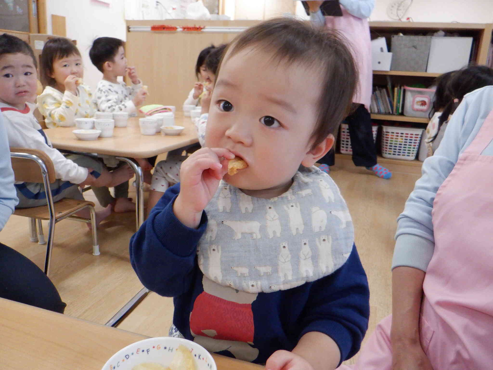 りんごパイ、食べましたっ！