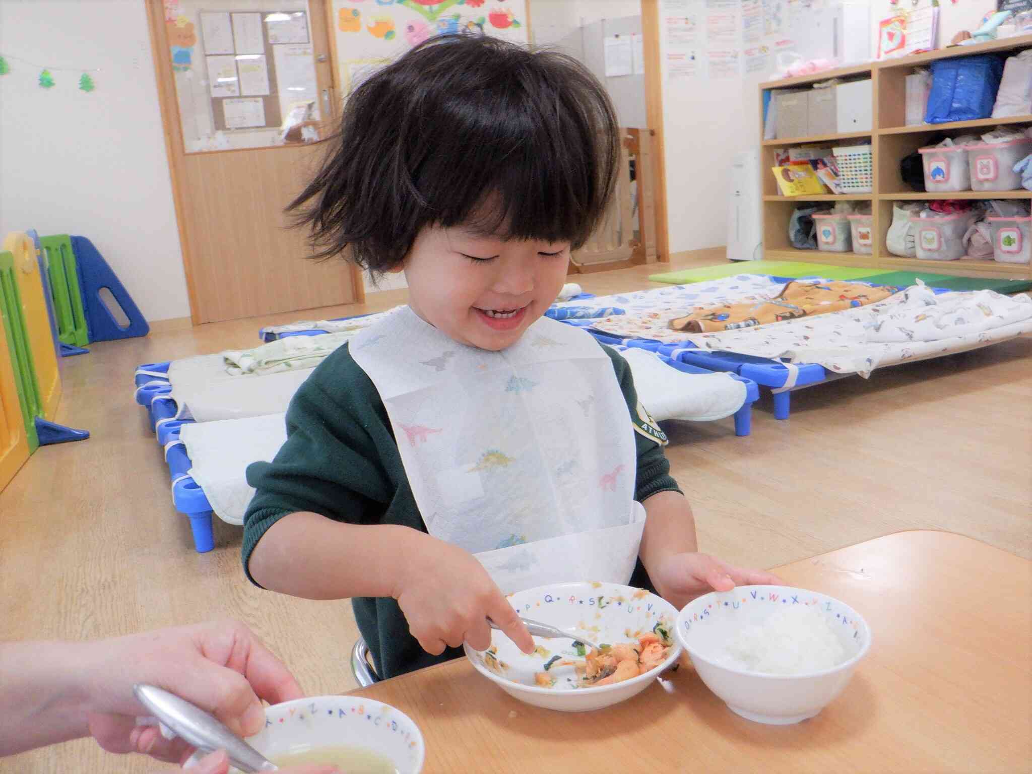 お野菜もお魚も大好き！