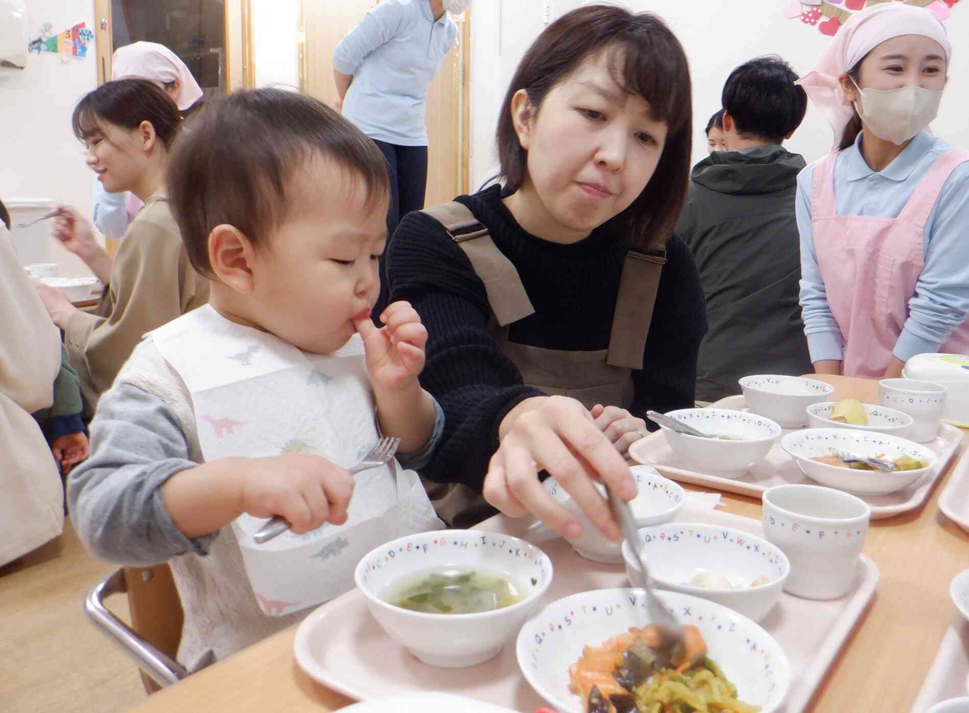 給食タイム♪