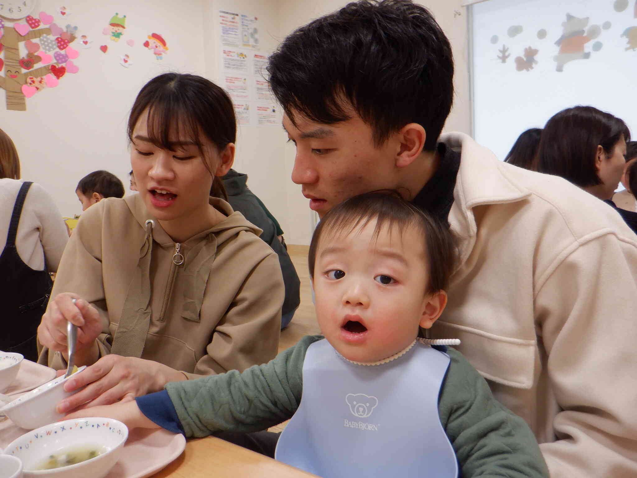 一緒に食べよう～！