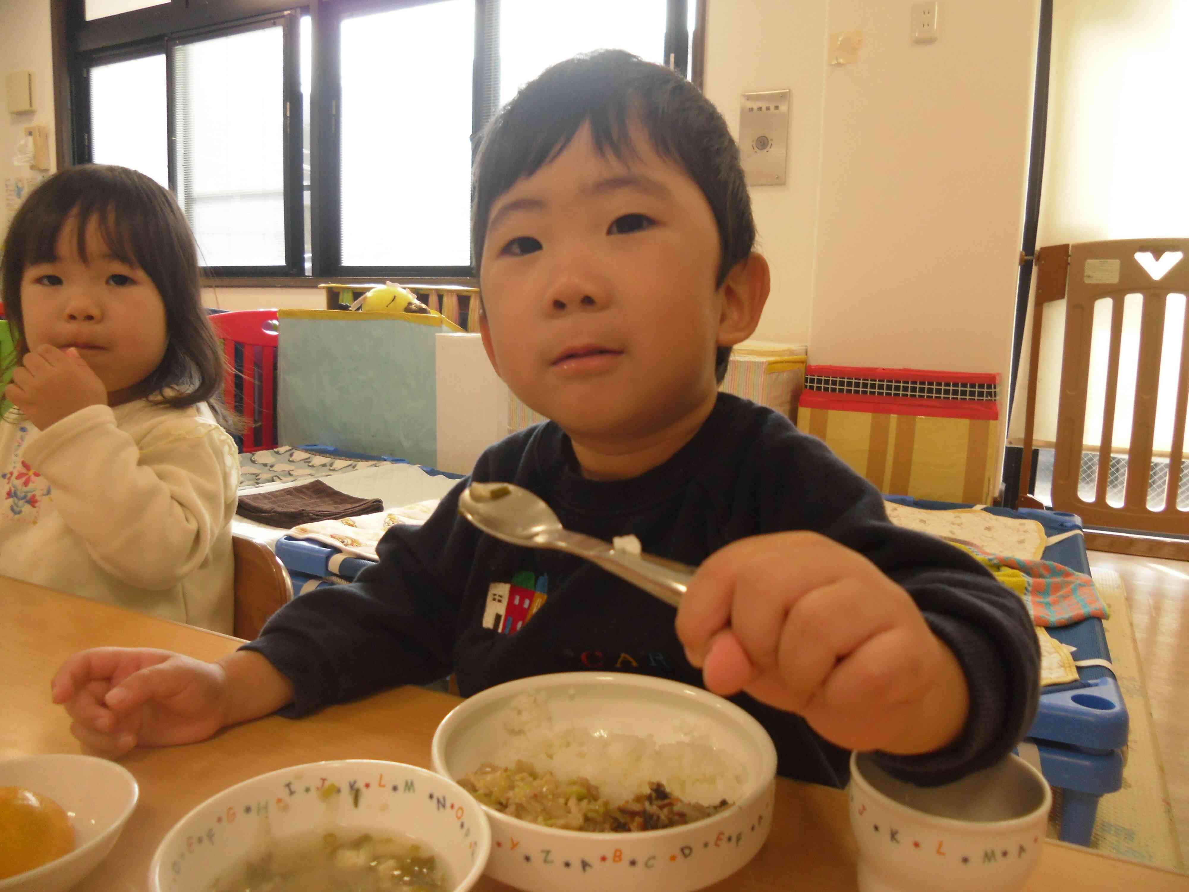 食育～和食の日の給食を食べよう～