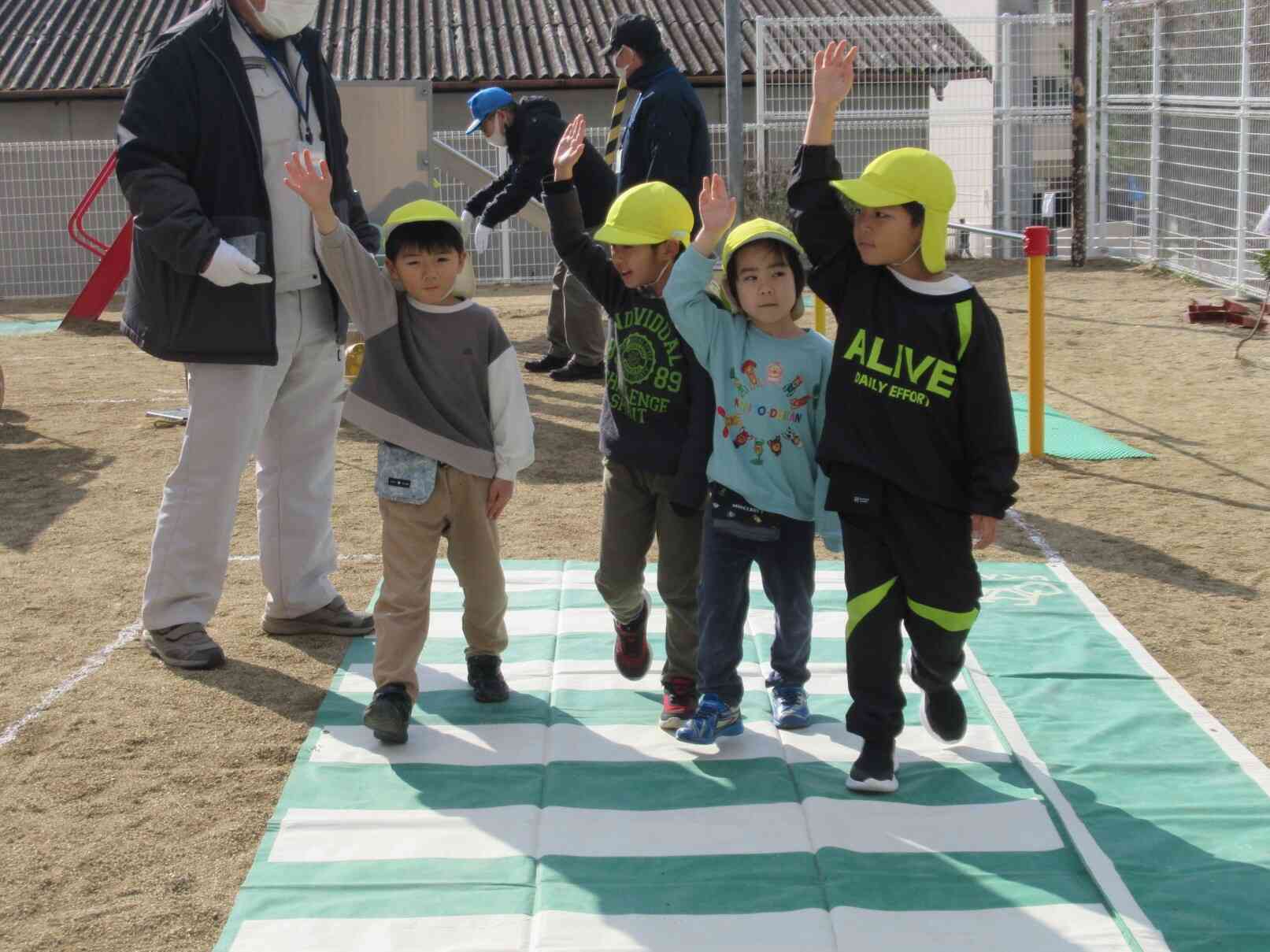 交通安全教室にて