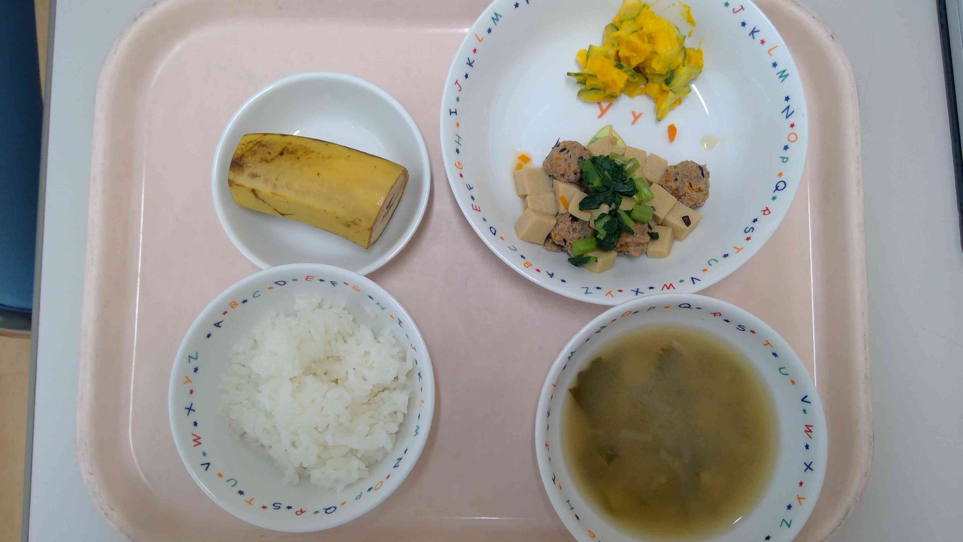 高野豆腐と団子の煮もの