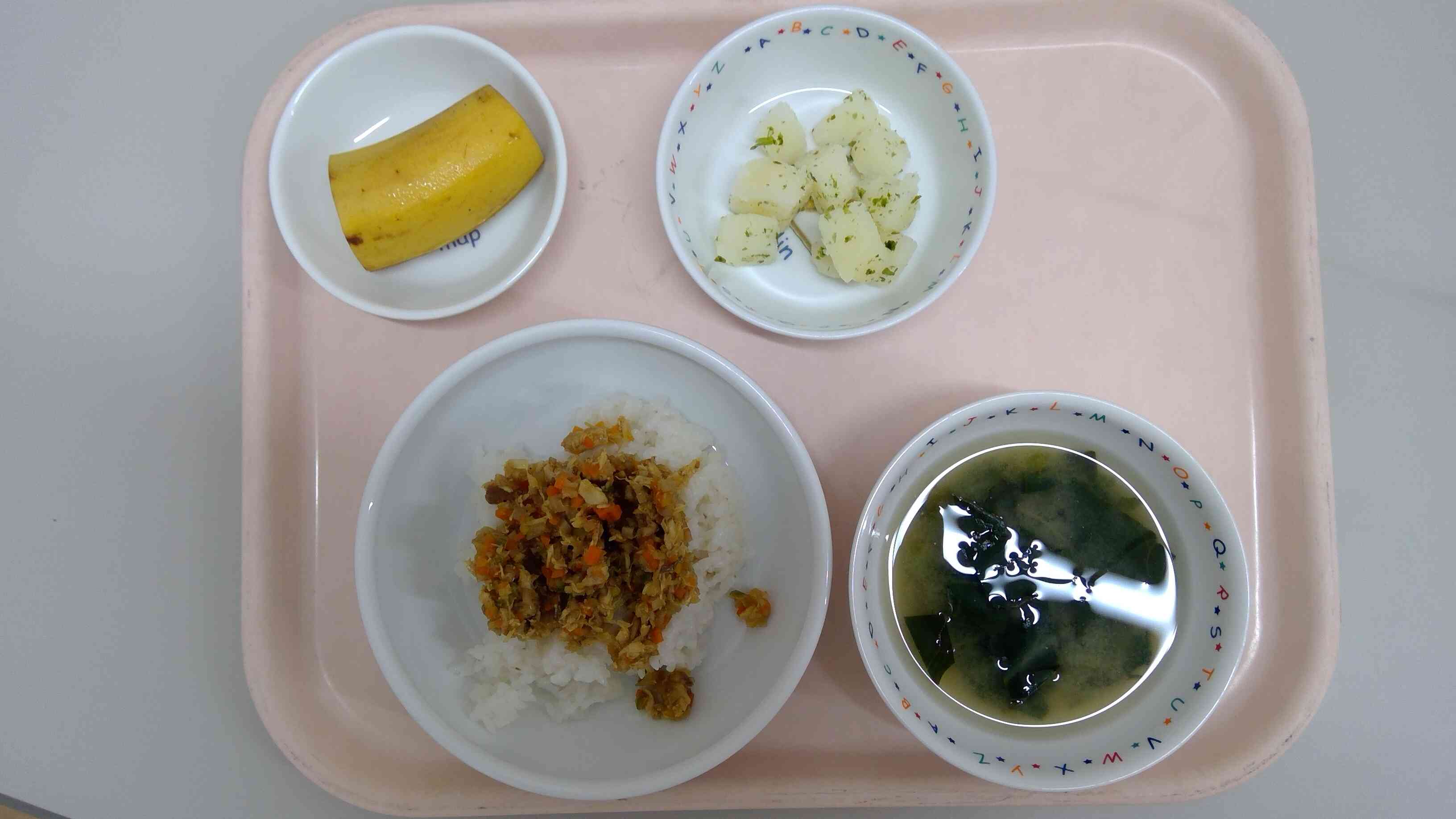 さばのカレーそぼろ丼