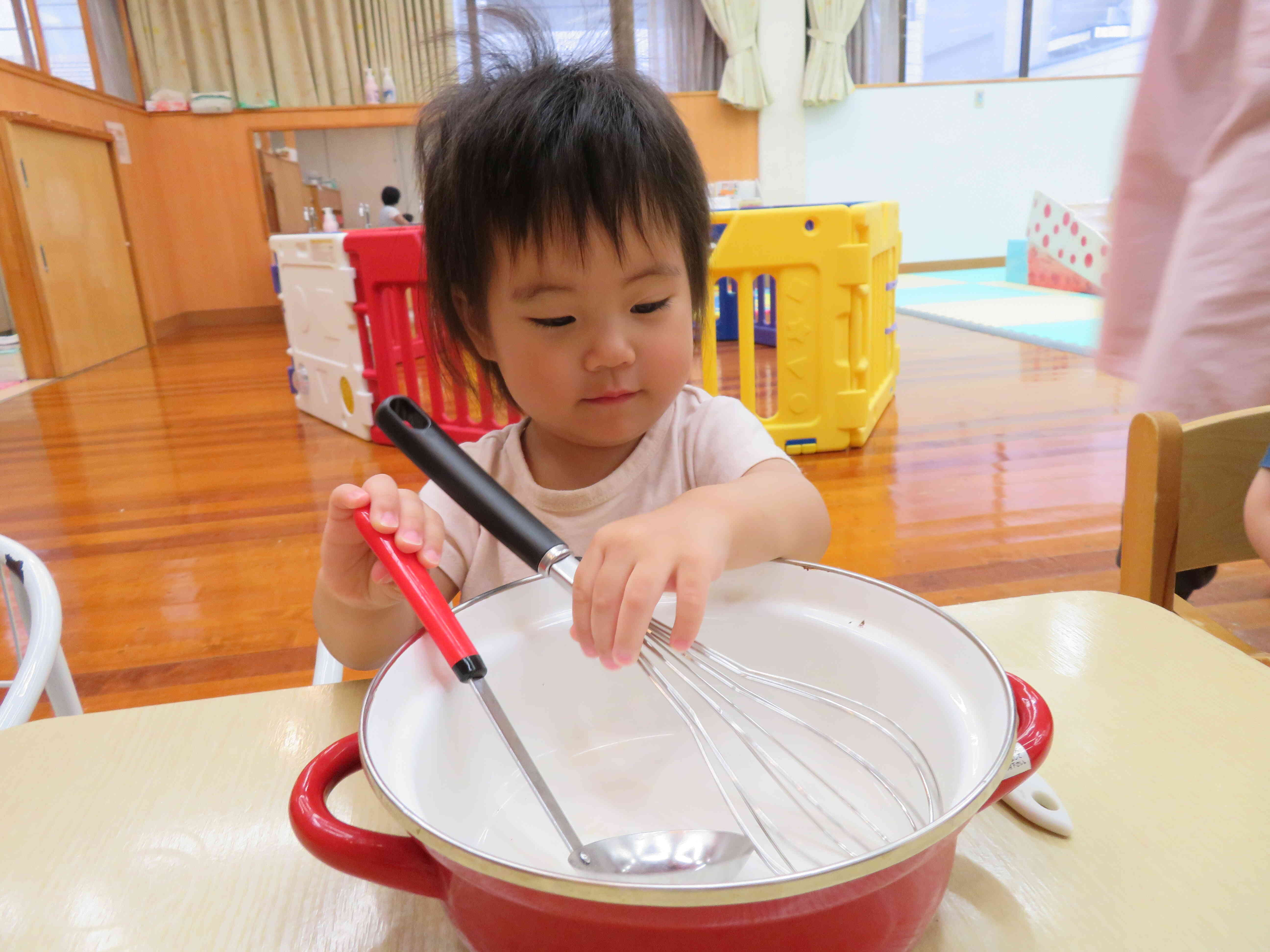 調理器具に触れよう