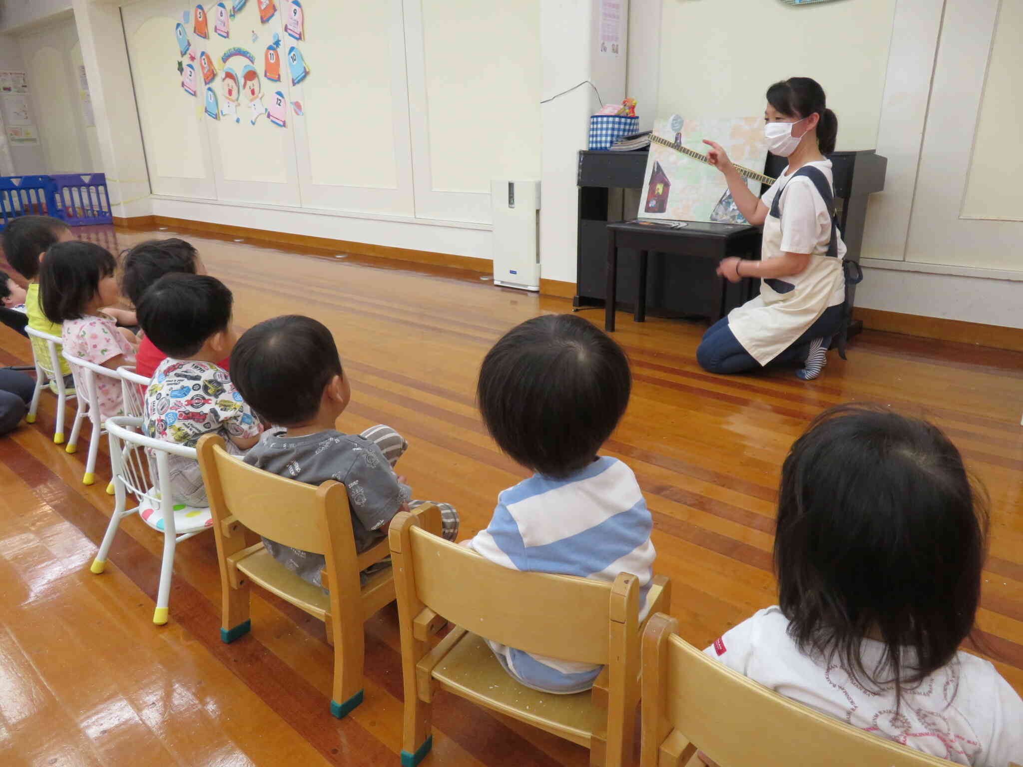 「パパ、おつきさまとって」