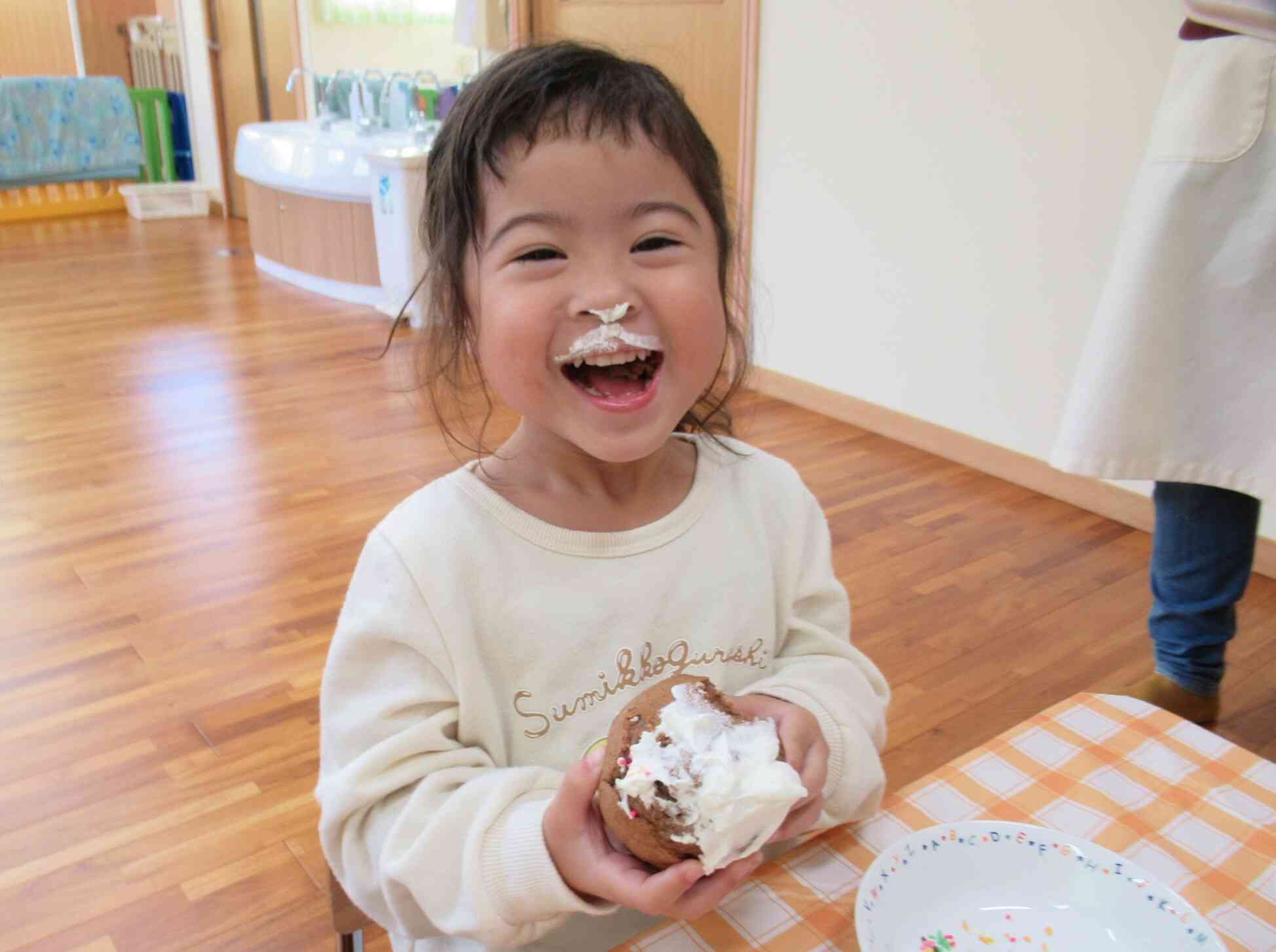 カップケーキのトッピング