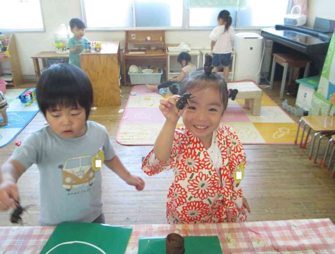 カブトムシ相撲（3歳児）