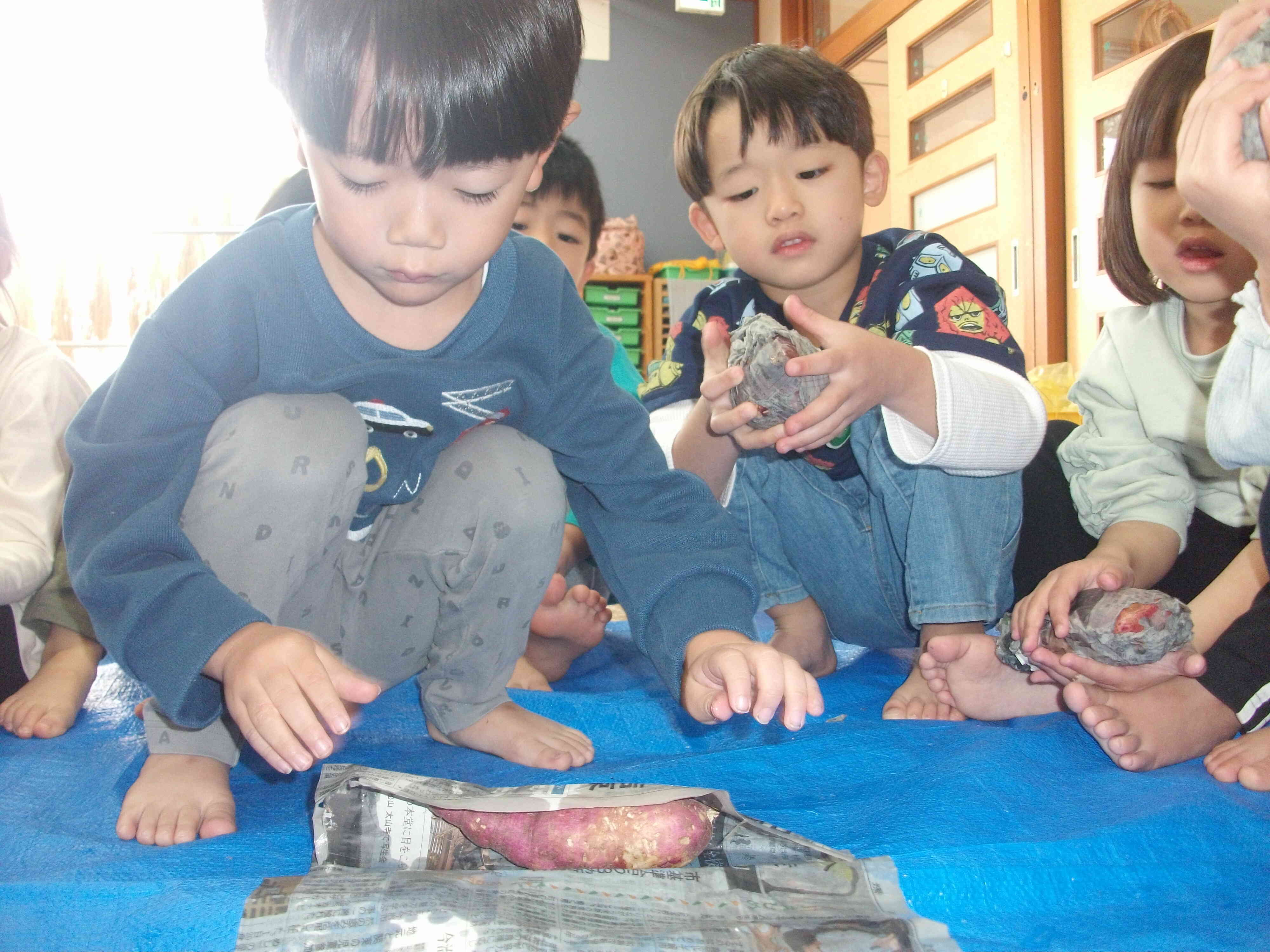 焼きいも（4歳児）