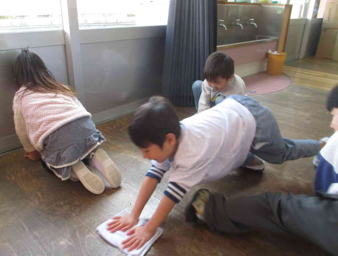 大掃除（3・4・5歳児）