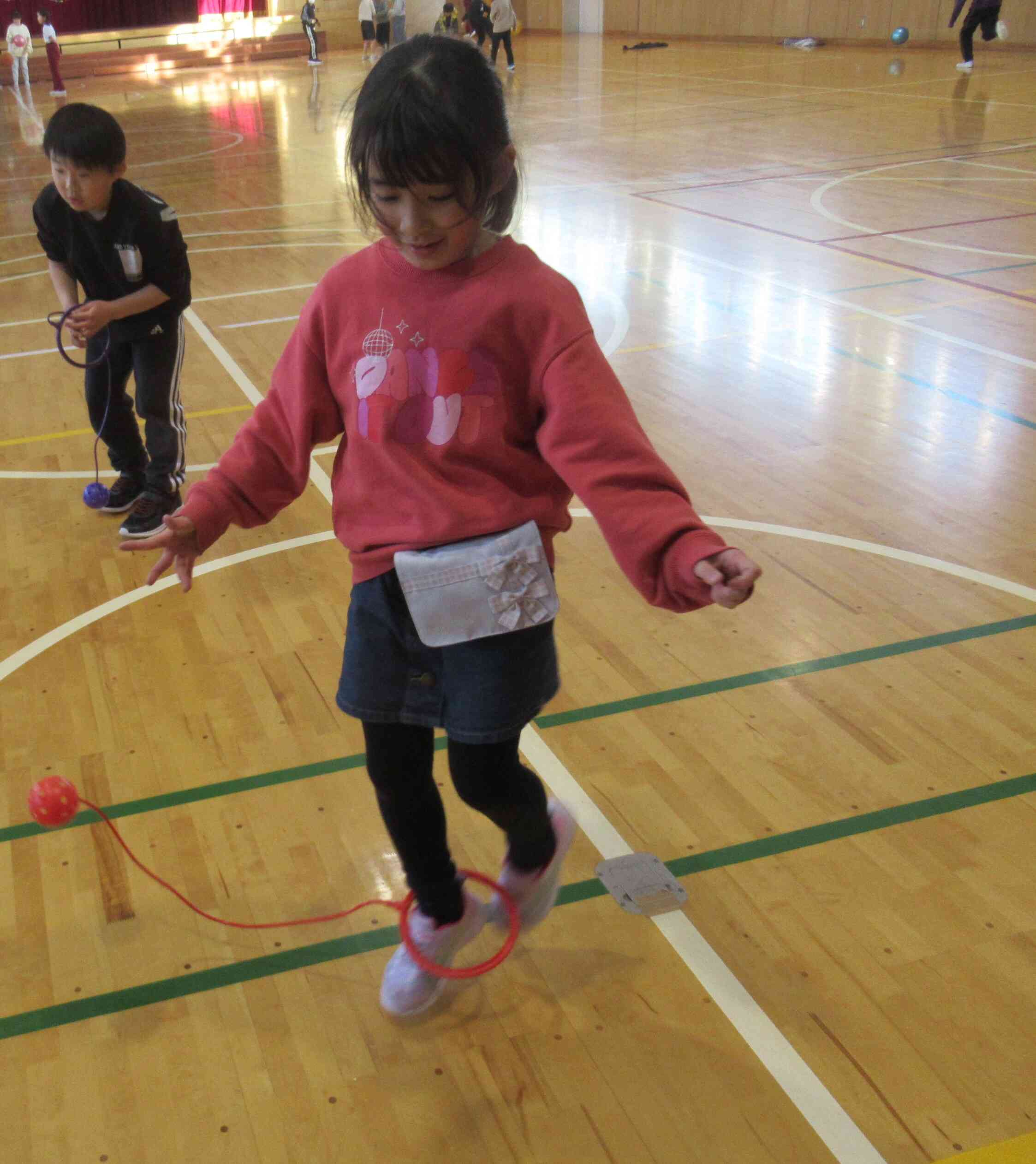 思いっきり体育館遊び