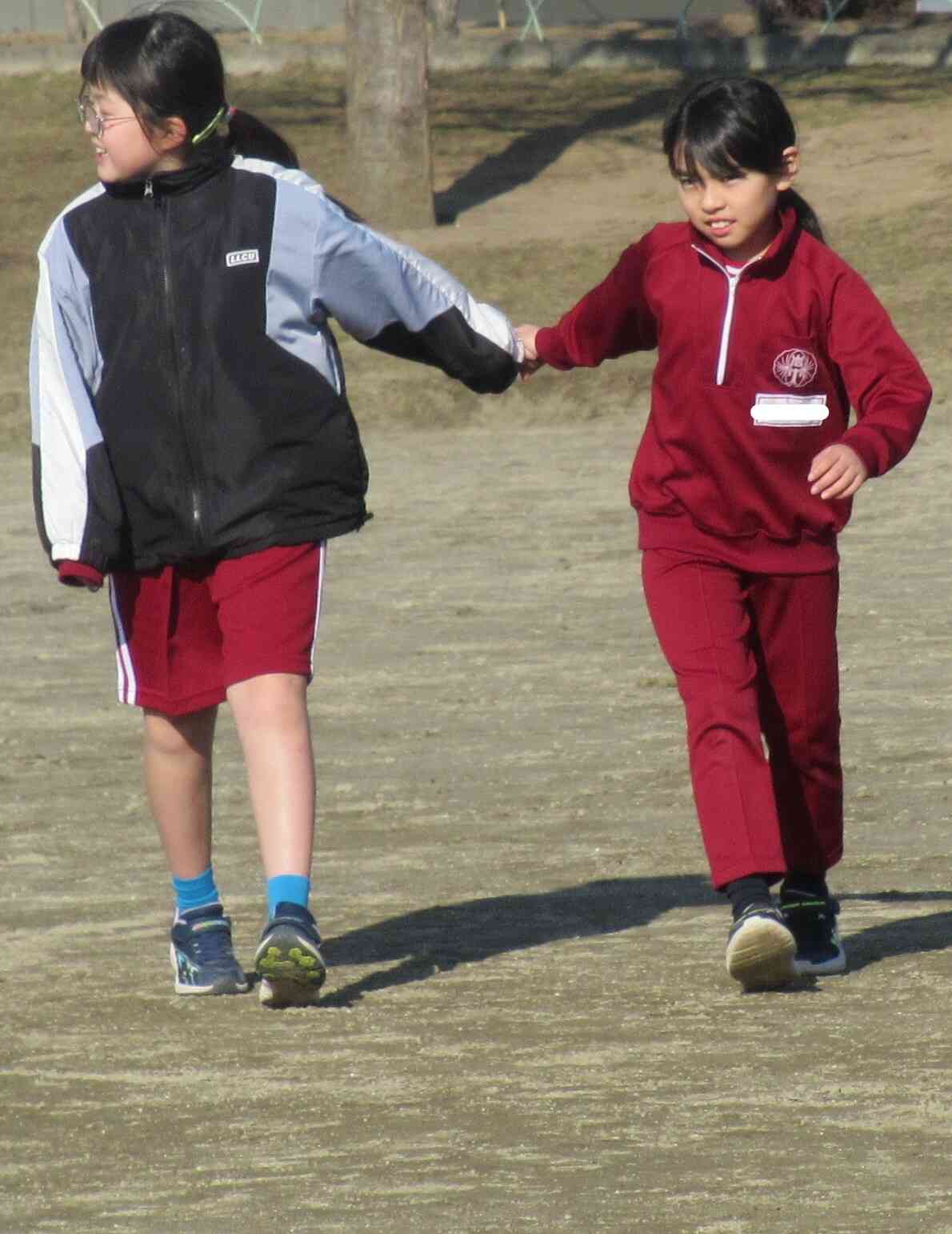 お外気持ちいいね。