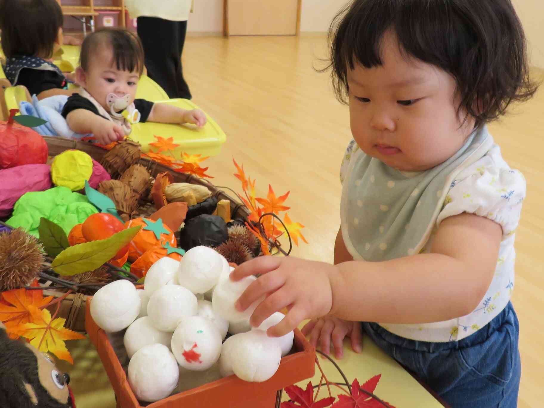 お月見のお団子美味しそう！