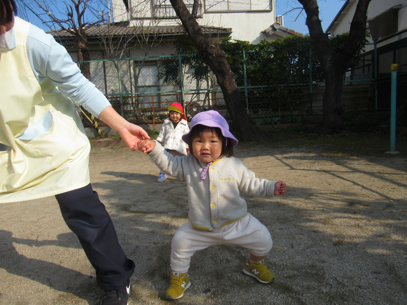 ケンケンパッ！　とっても上手でしょ♪