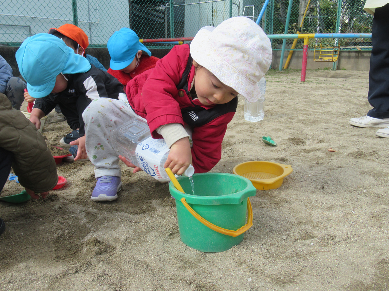 お水を入れたらね・・・