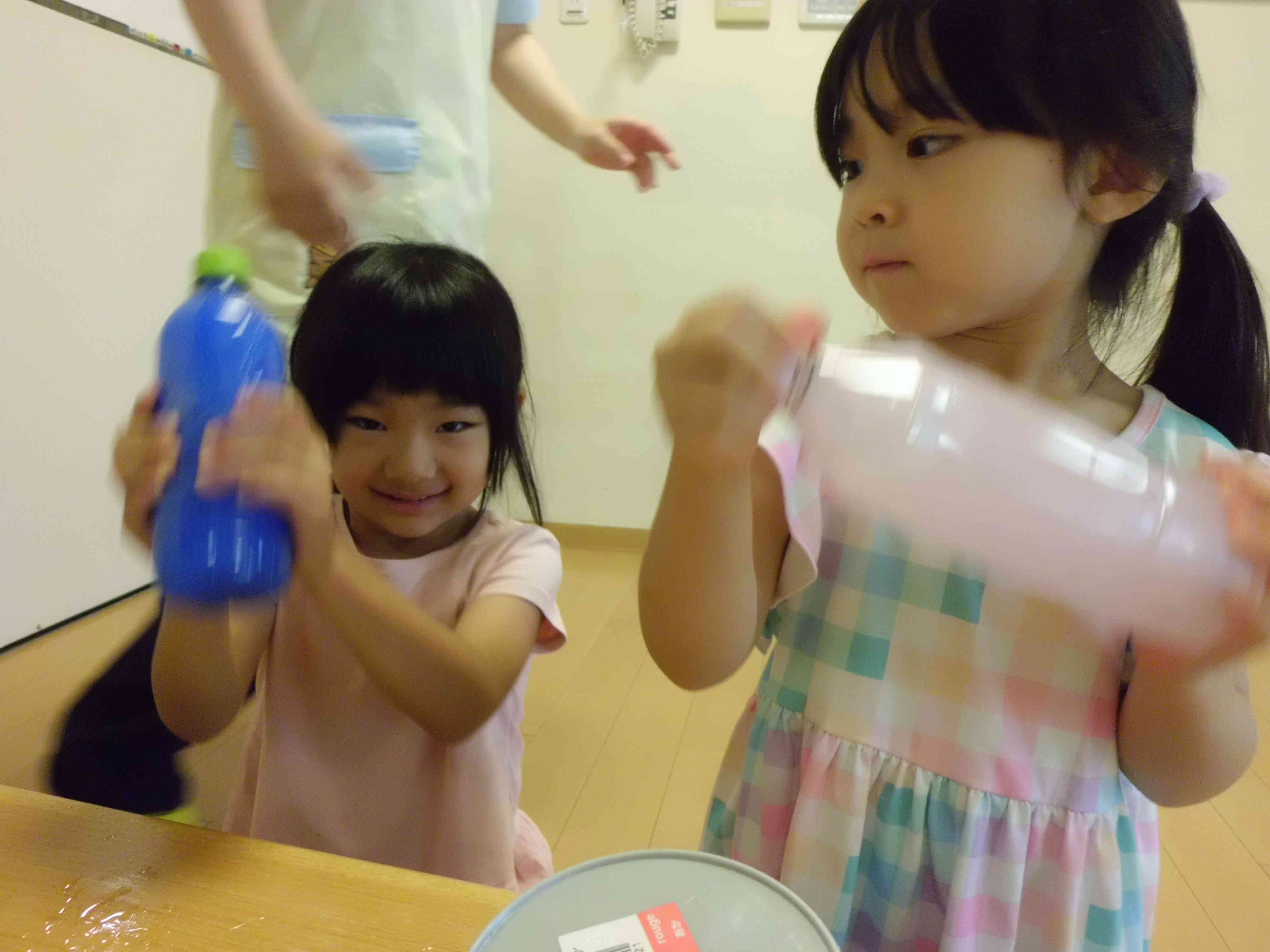 土曜保育と朝・帰りの会の様子