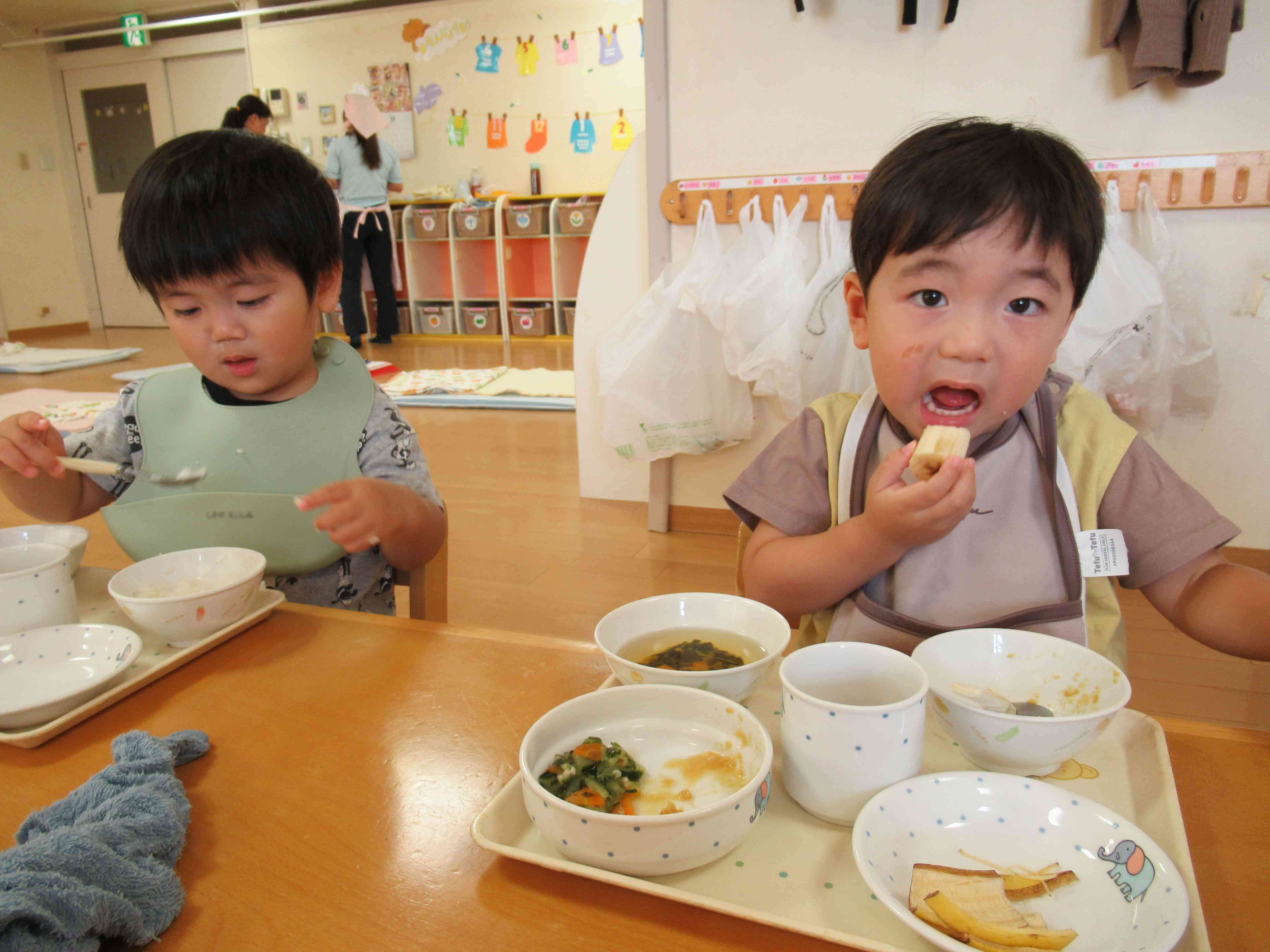 苦手な食べ物もたくさん食べられるようになりました！