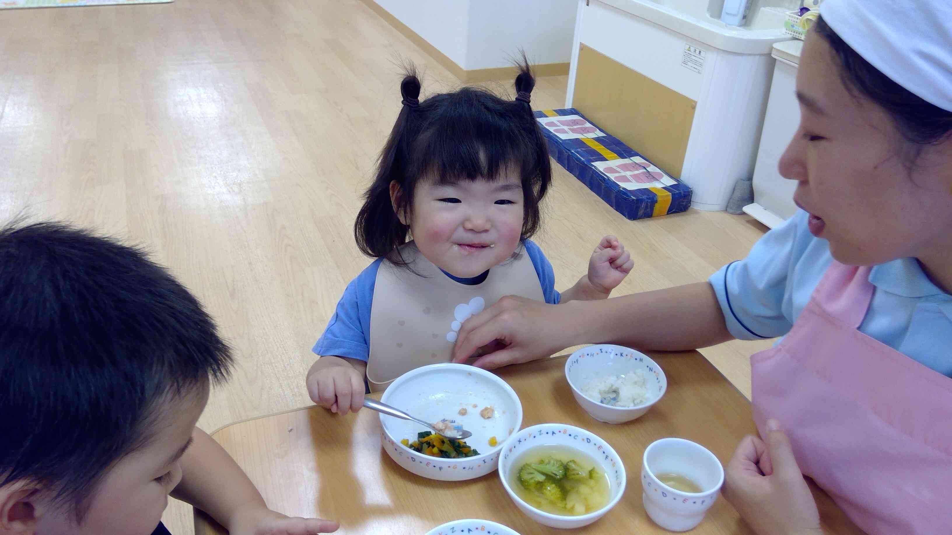 「おいしい～！！☆」とってもいいお顔です(^^)/