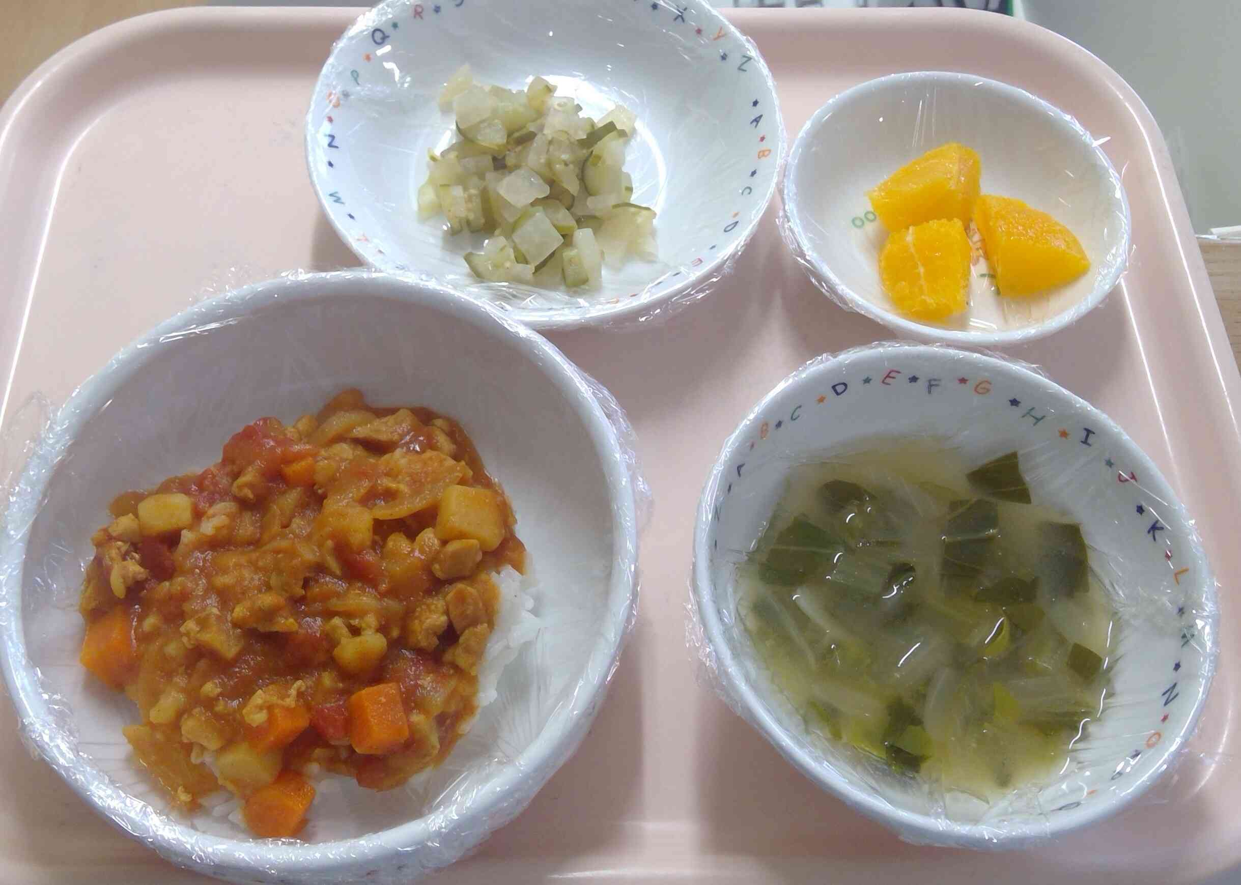 10月17日の給食