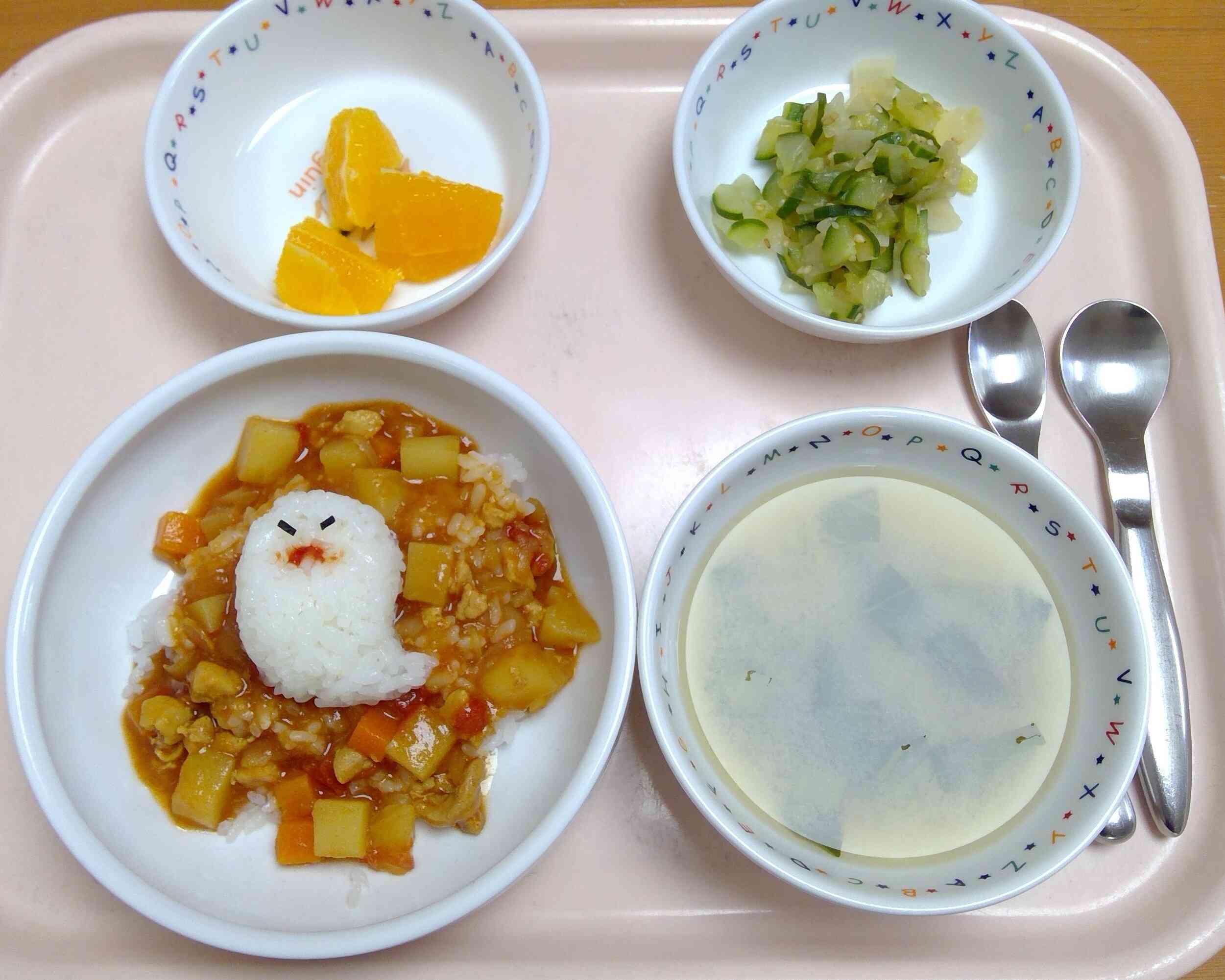 10月31日の給食