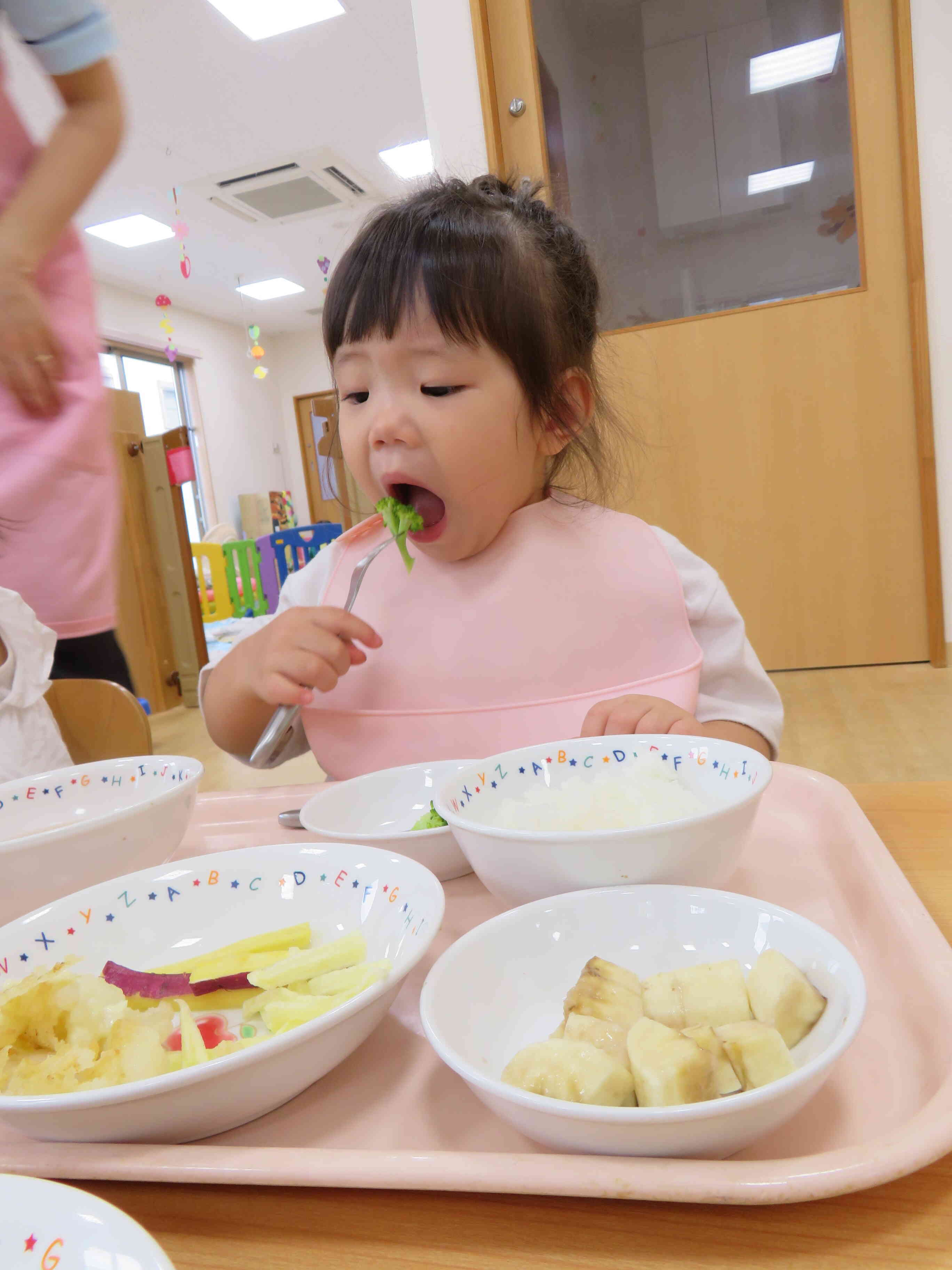 大きなお口で「あ～ん！」