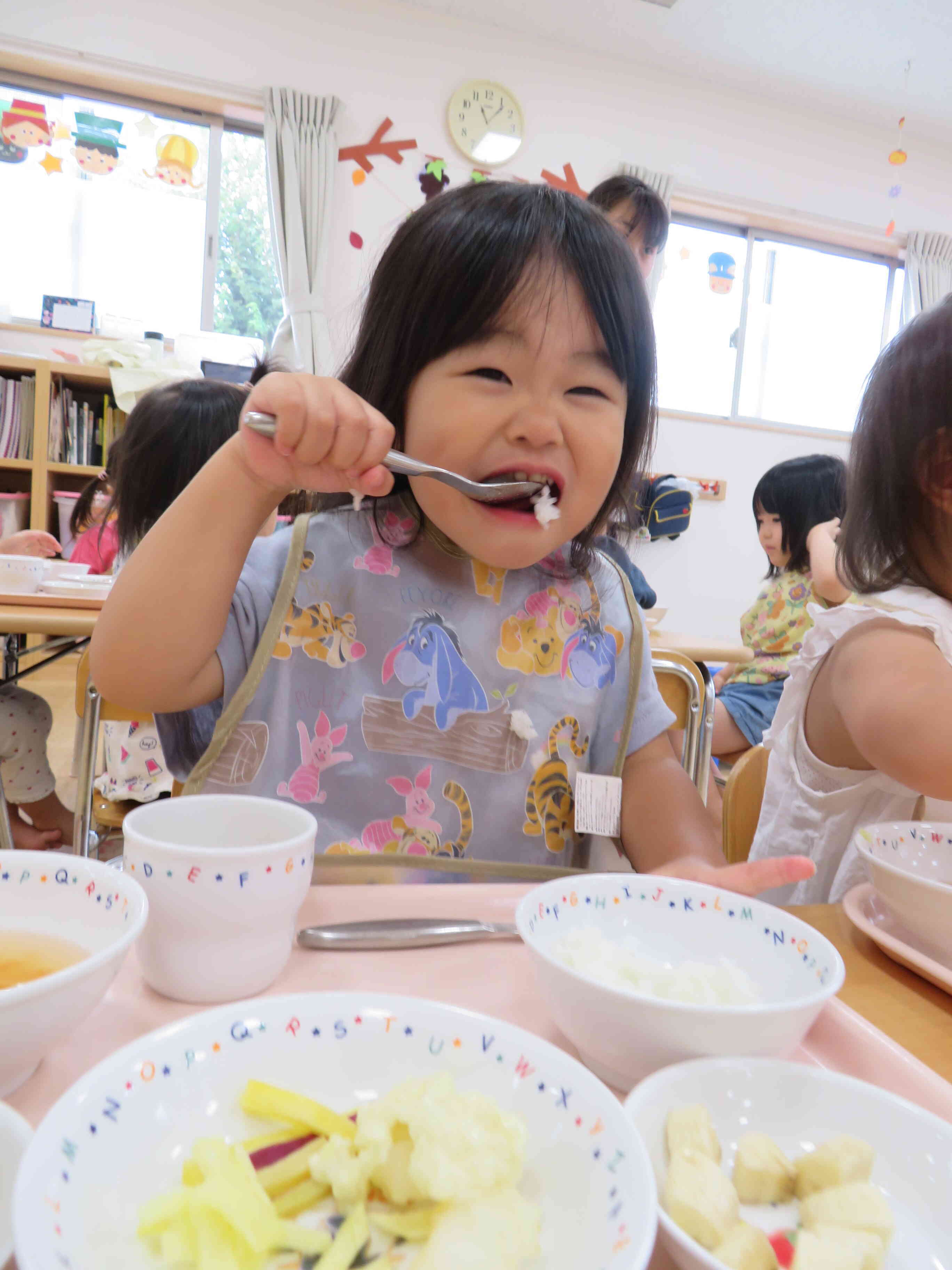 給食だ～い好き♡